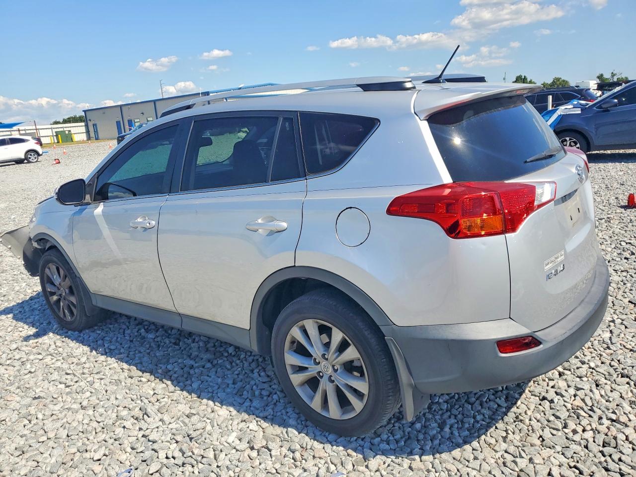 2014 Toyota Rav4 Limited Silver vin: 2T3DFREV0EW162335