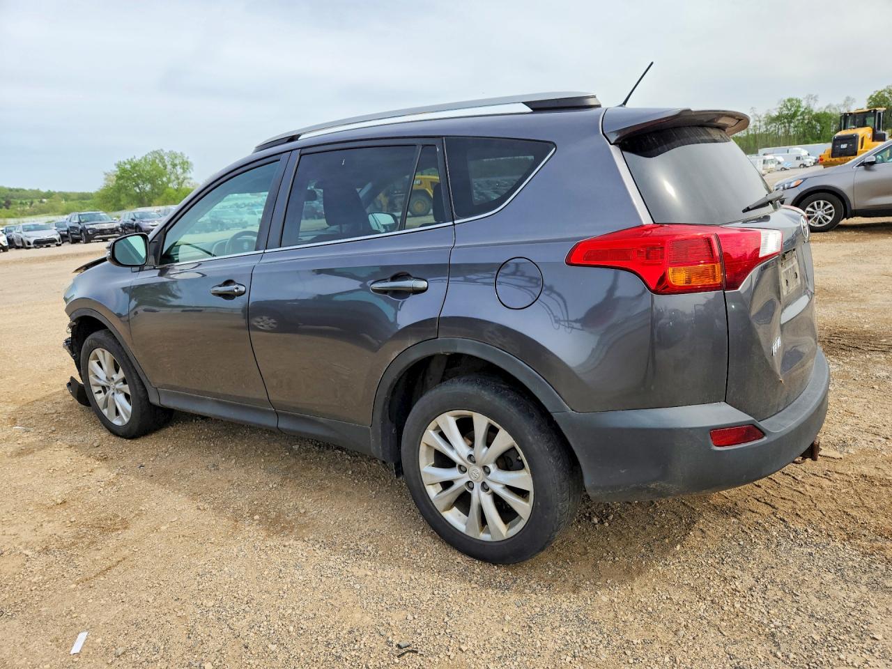 2014 Toyota Rav4 Limited Charcoal vin: 2T3DFREV0EW164506