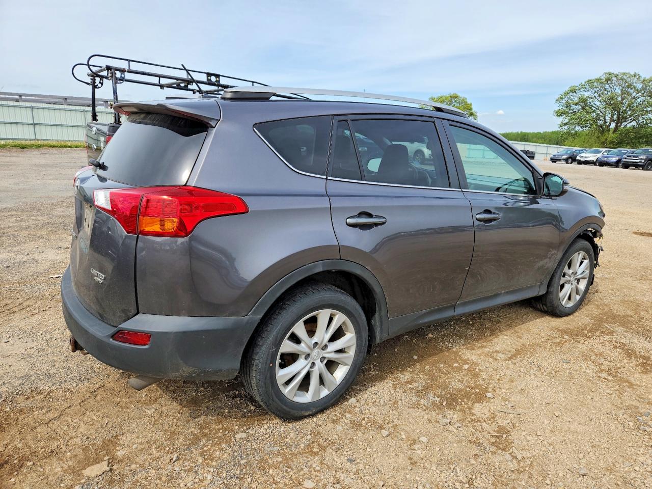 2014 Toyota Rav4 Limited Charcoal vin: 2T3DFREV0EW164506