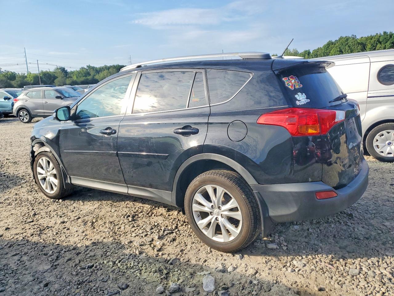 2014 Toyota Rav4 Limited Black vin: 2T3DFREV0EW167227