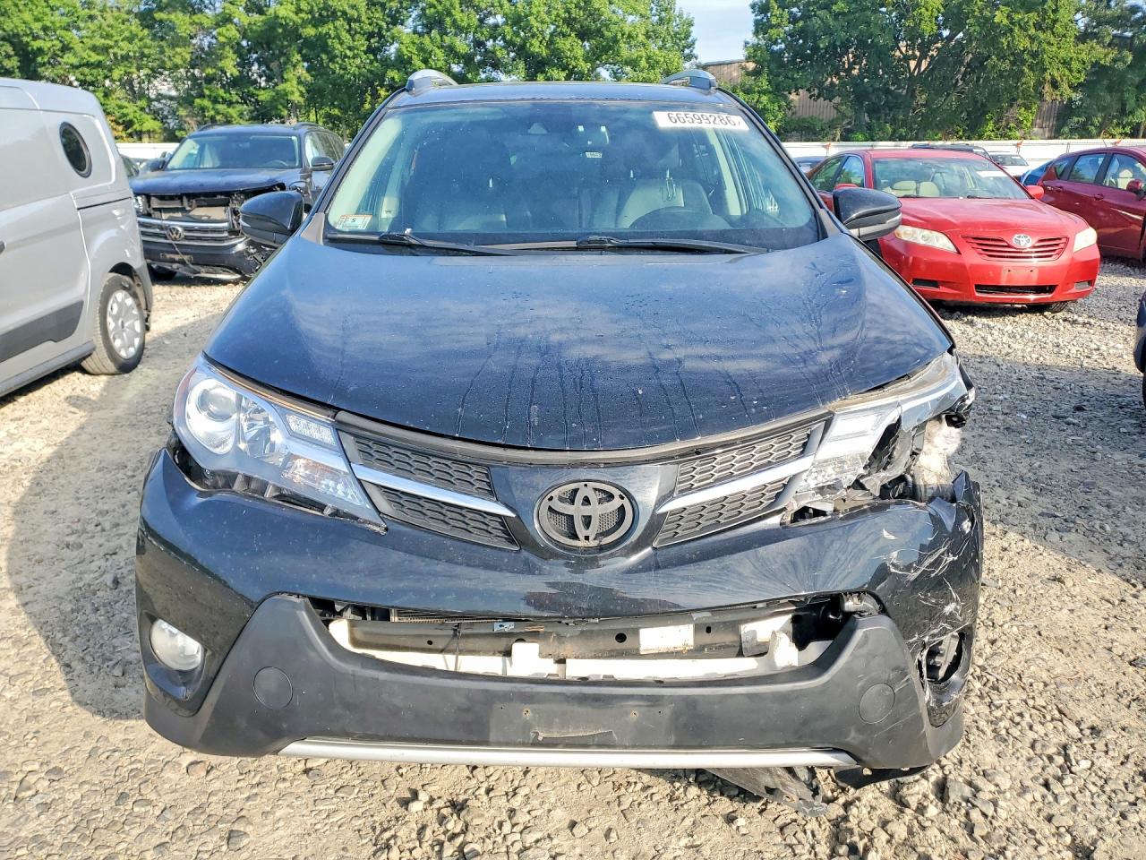 2014 Toyota Rav4 Limited Black vin: 2T3DFREV0EW167227