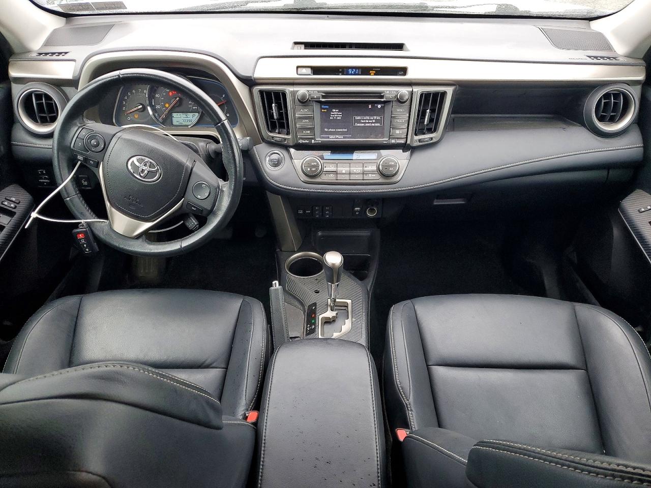2014 Toyota Rav4 Limited White vin: 2T3DFREV0EW199093