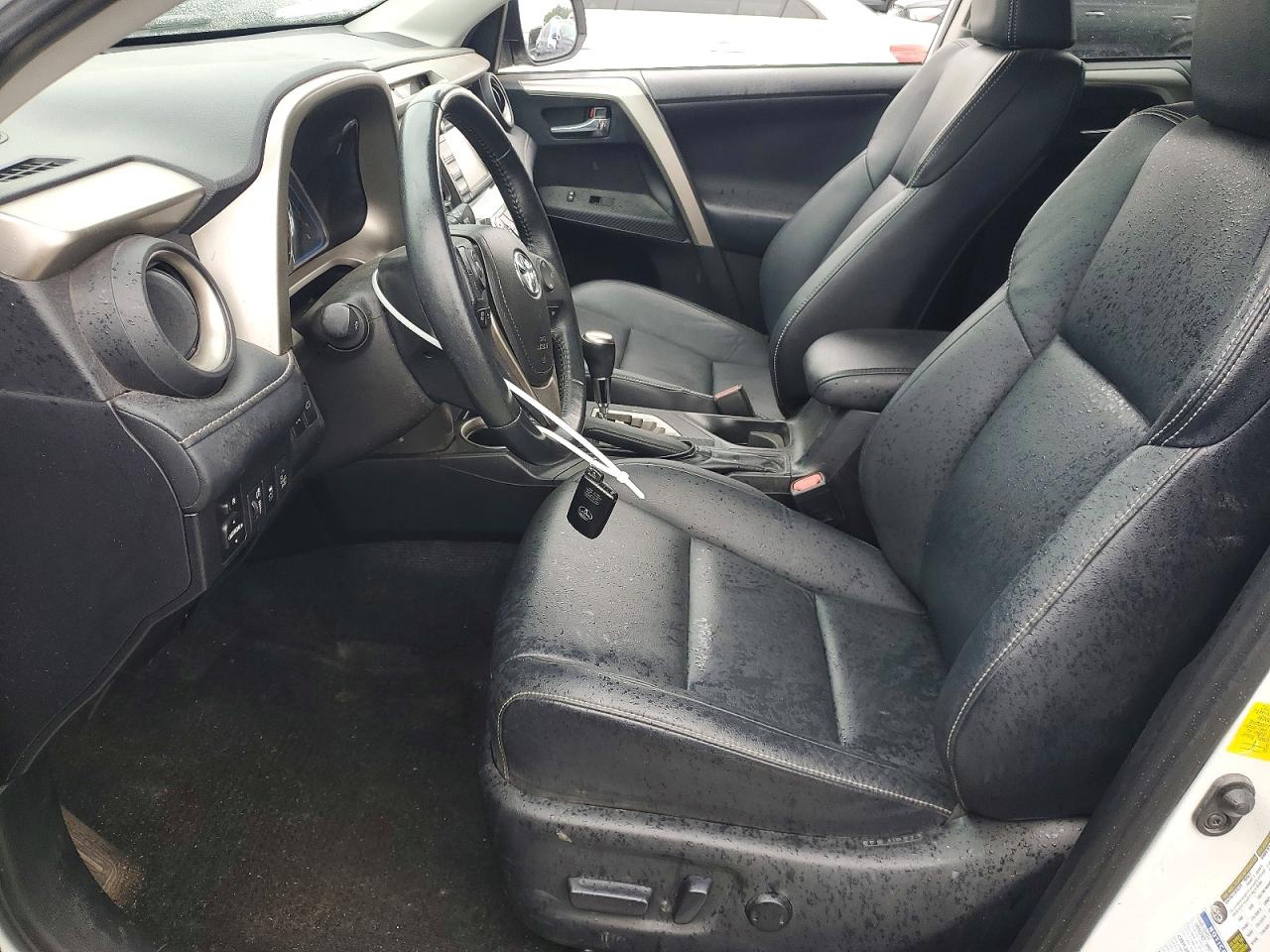 2014 Toyota Rav4 Limited White vin: 2T3DFREV0EW199093