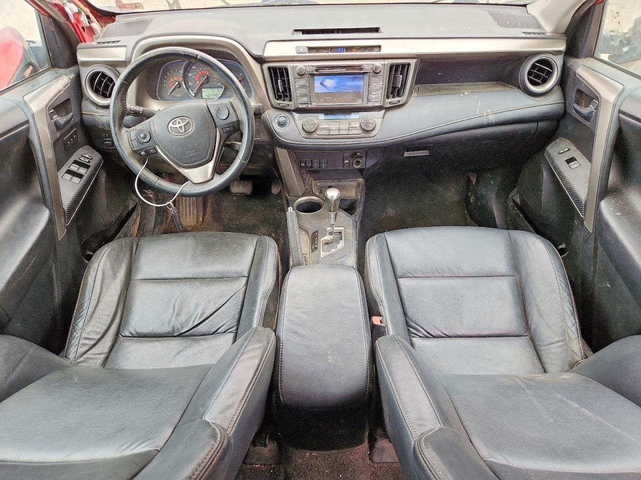 2015 Toyota Rav4 Limited Красный vin: 2T3DFREV0FW231655