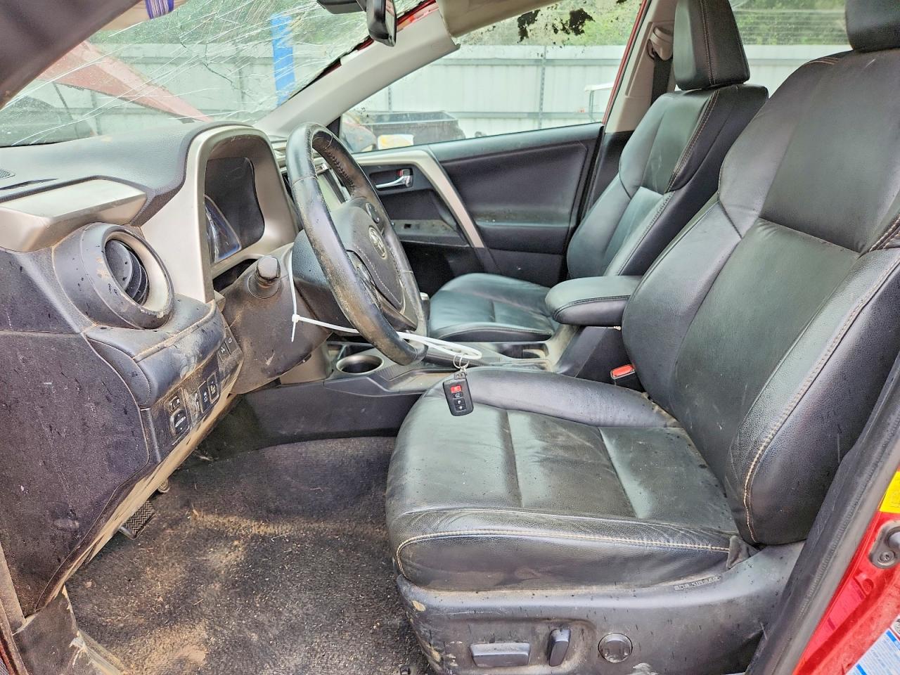 2015 Toyota Rav4 Limited Красный vin: 2T3DFREV0FW231655