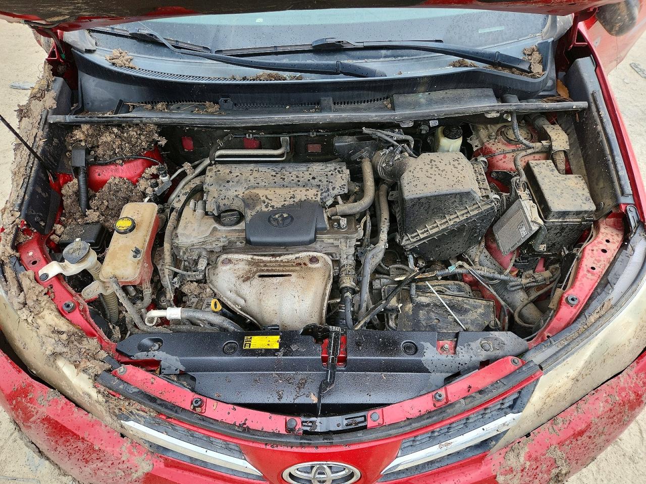 2015 Toyota Rav4 Limited Красный vin: 2T3DFREV0FW231655
