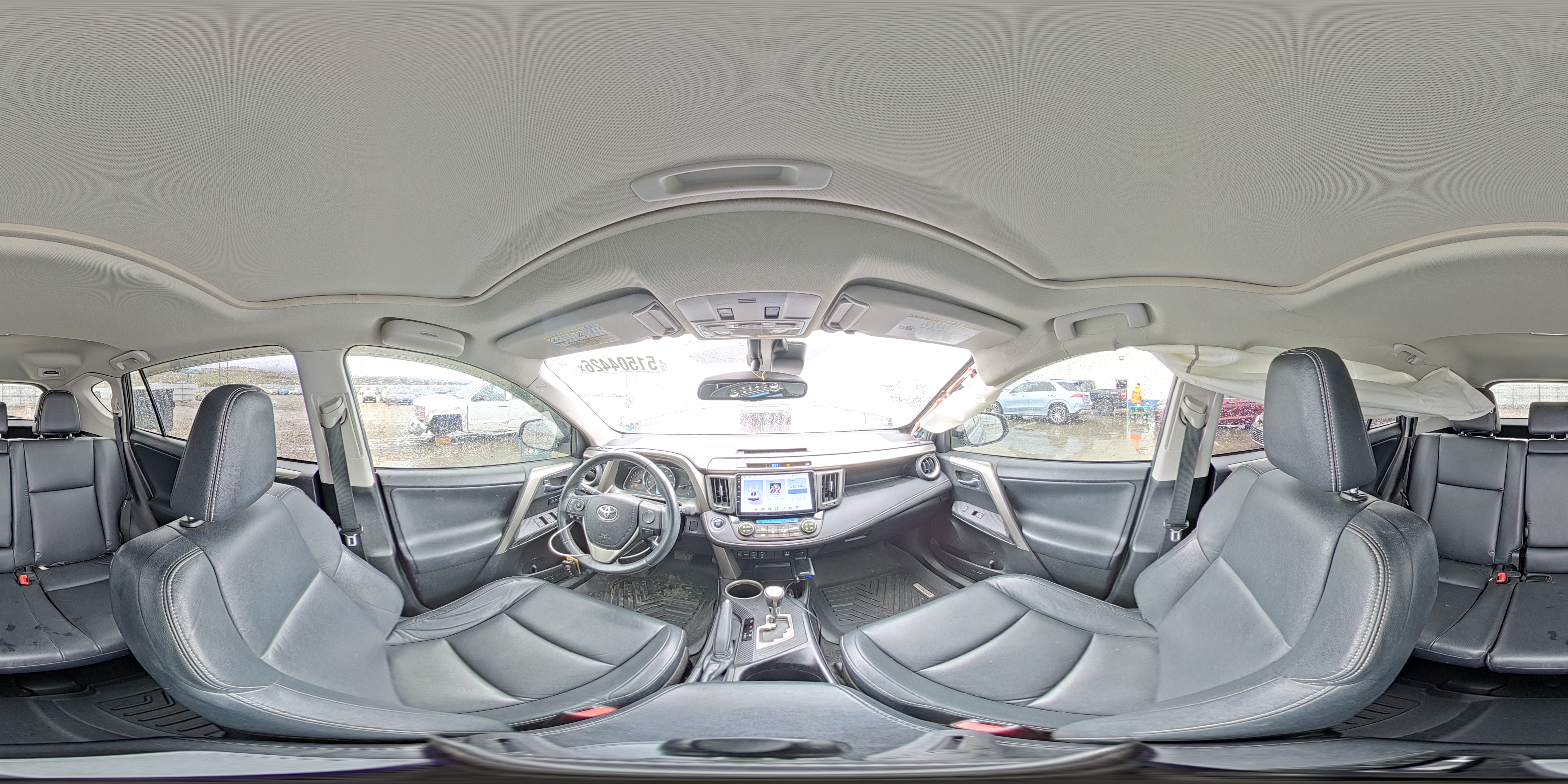 2015 Toyota Rav4 Limited Серый vin: 2T3DFREV0FW247998