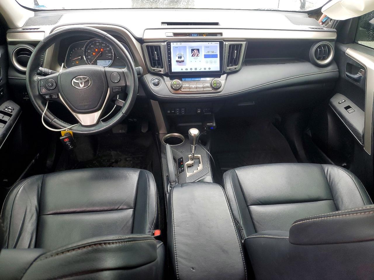 2015 Toyota Rav4 Limited Серый vin: 2T3DFREV0FW247998