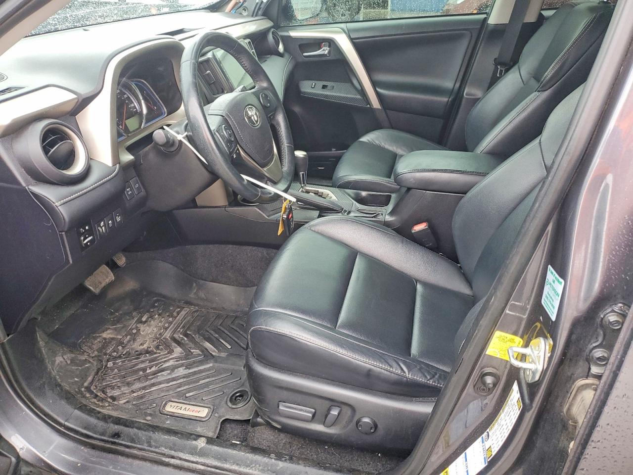 2015 Toyota Rav4 Limited Серый vin: 2T3DFREV0FW247998