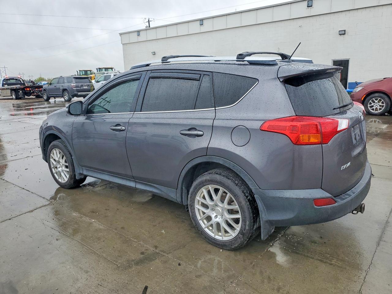 2015 Toyota Rav4 Limited Серый vin: 2T3DFREV0FW247998