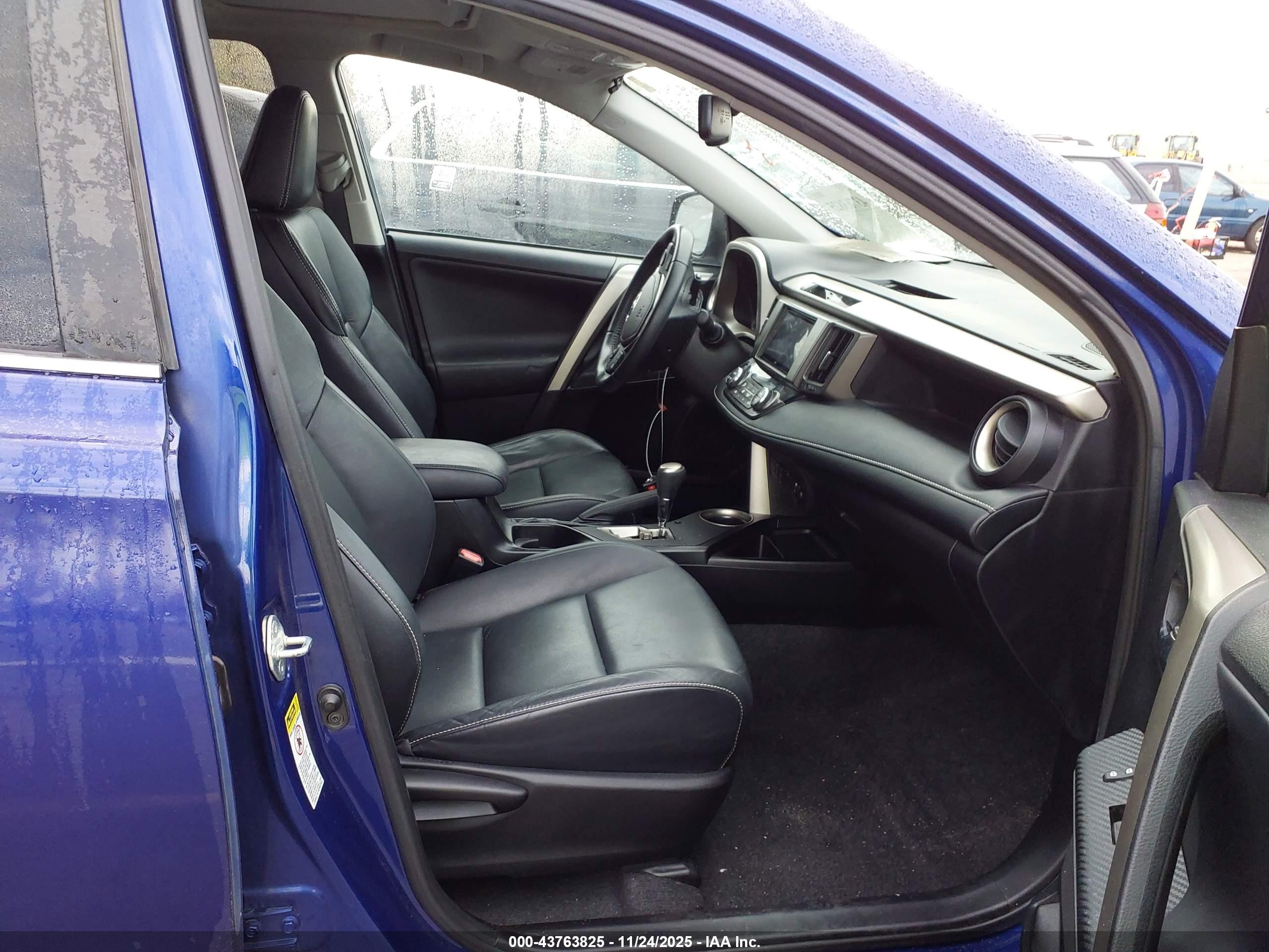 2015 Toyota Rav4 Limited Blue vin: 2T3DFREV0FW248021