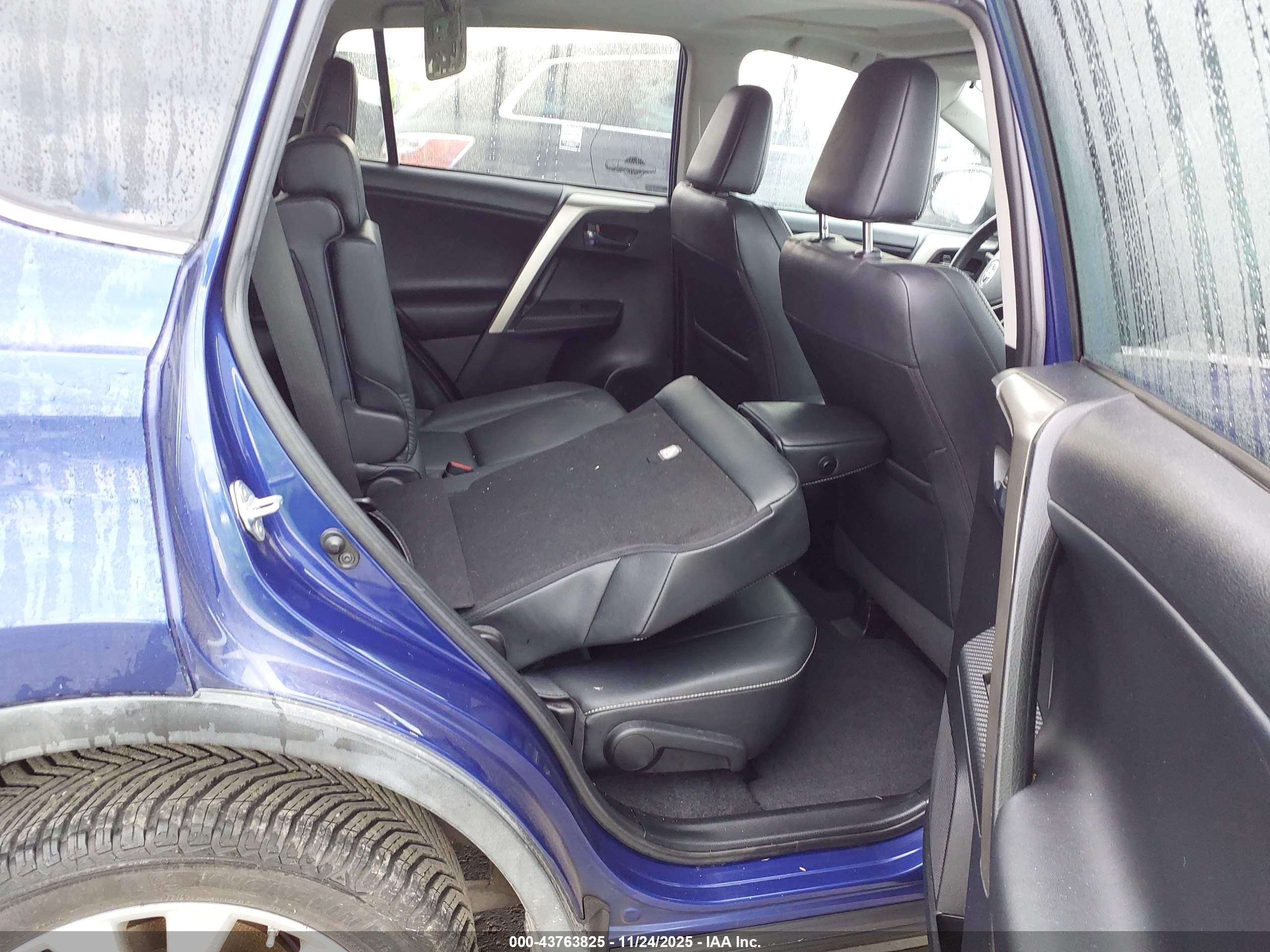 2015 Toyota Rav4 Limited Blue vin: 2T3DFREV0FW248021