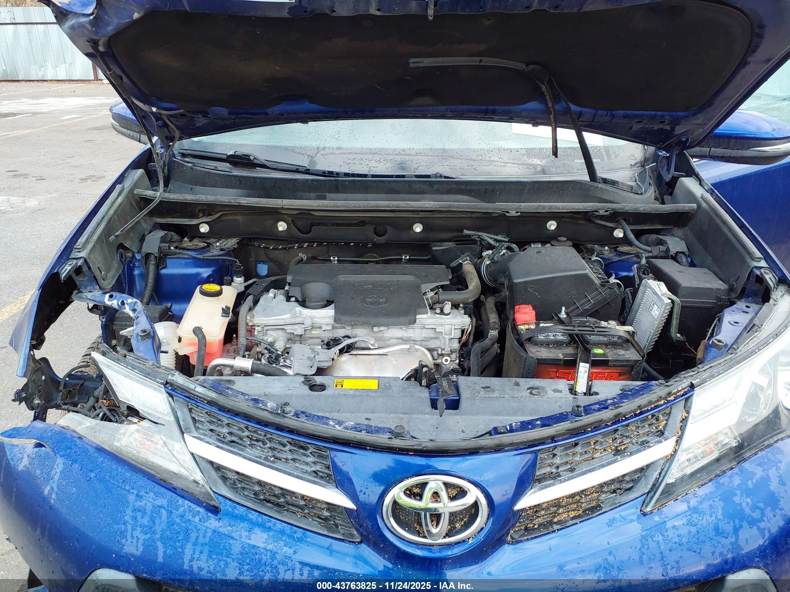 2015 Toyota Rav4 Limited Blue vin: 2T3DFREV0FW248021