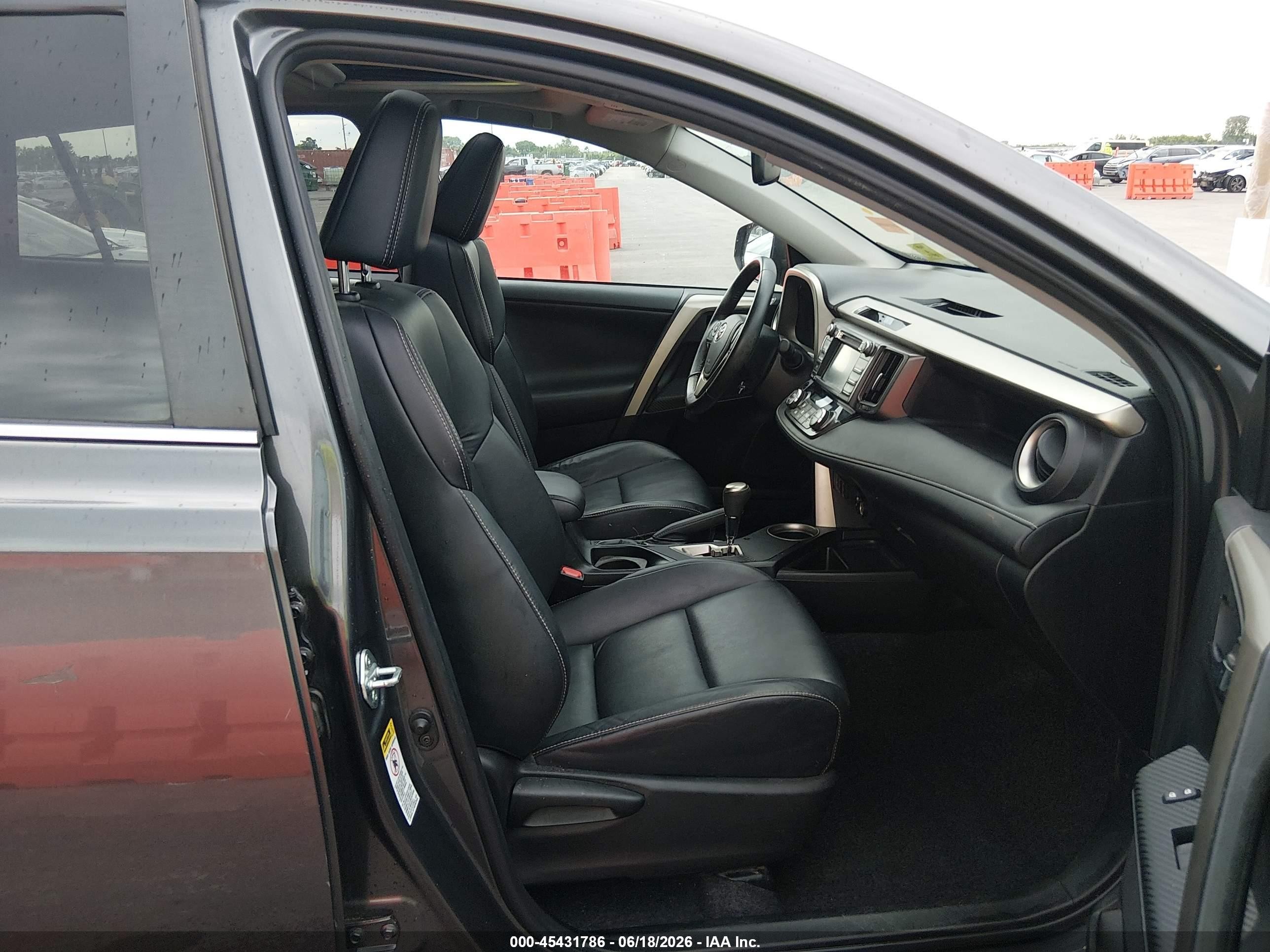 2015 Toyota Rav4 Limited Gray vin: 2T3DFREV0FW285165