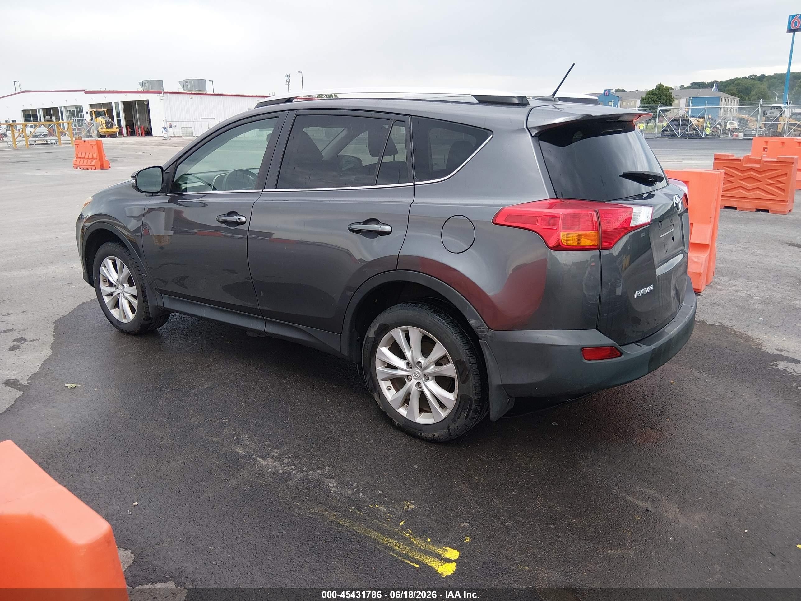 2015 Toyota Rav4 Limited Gray vin: 2T3DFREV0FW285165