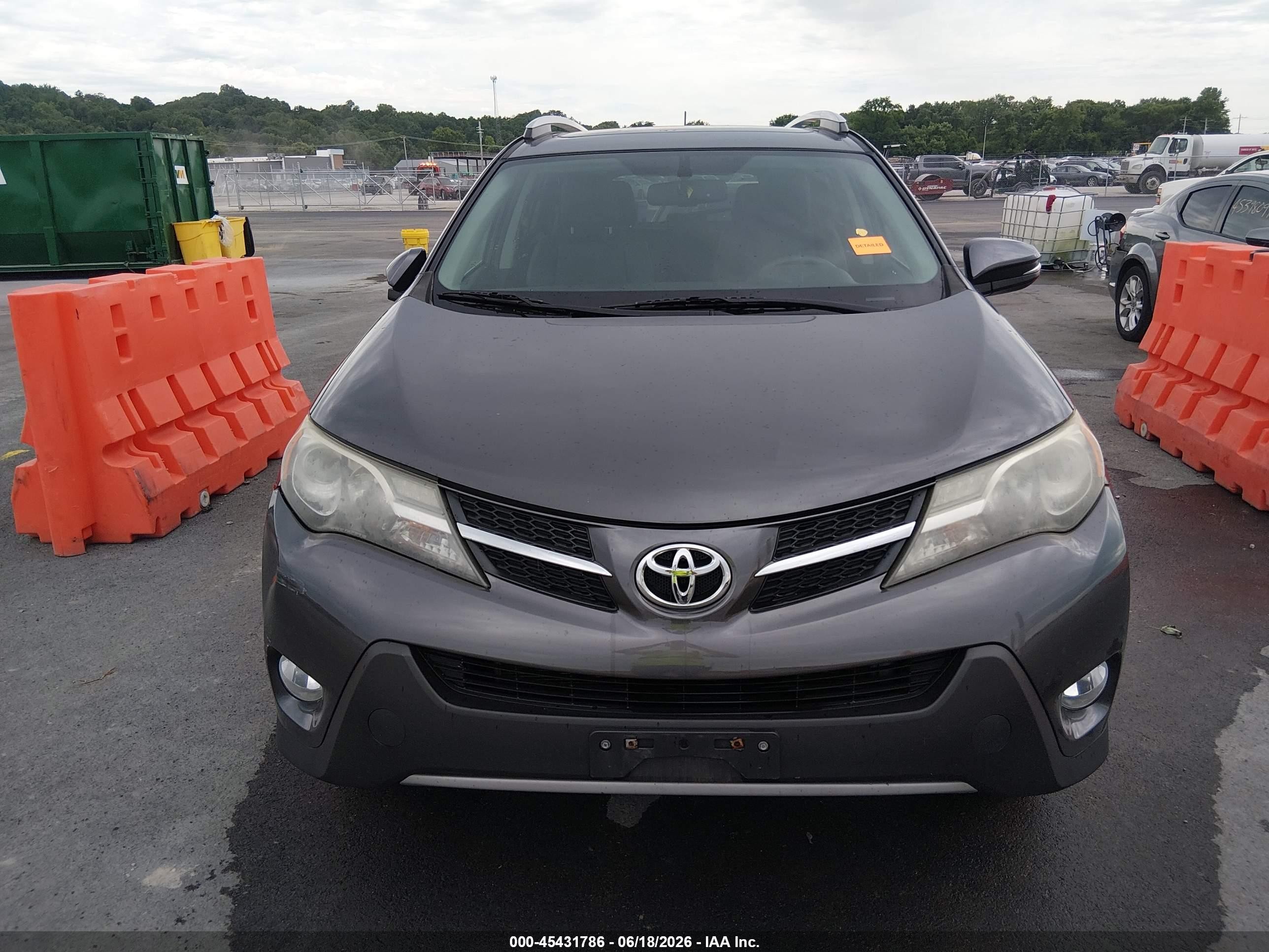 2015 Toyota Rav4 Limited Gray vin: 2T3DFREV0FW285165