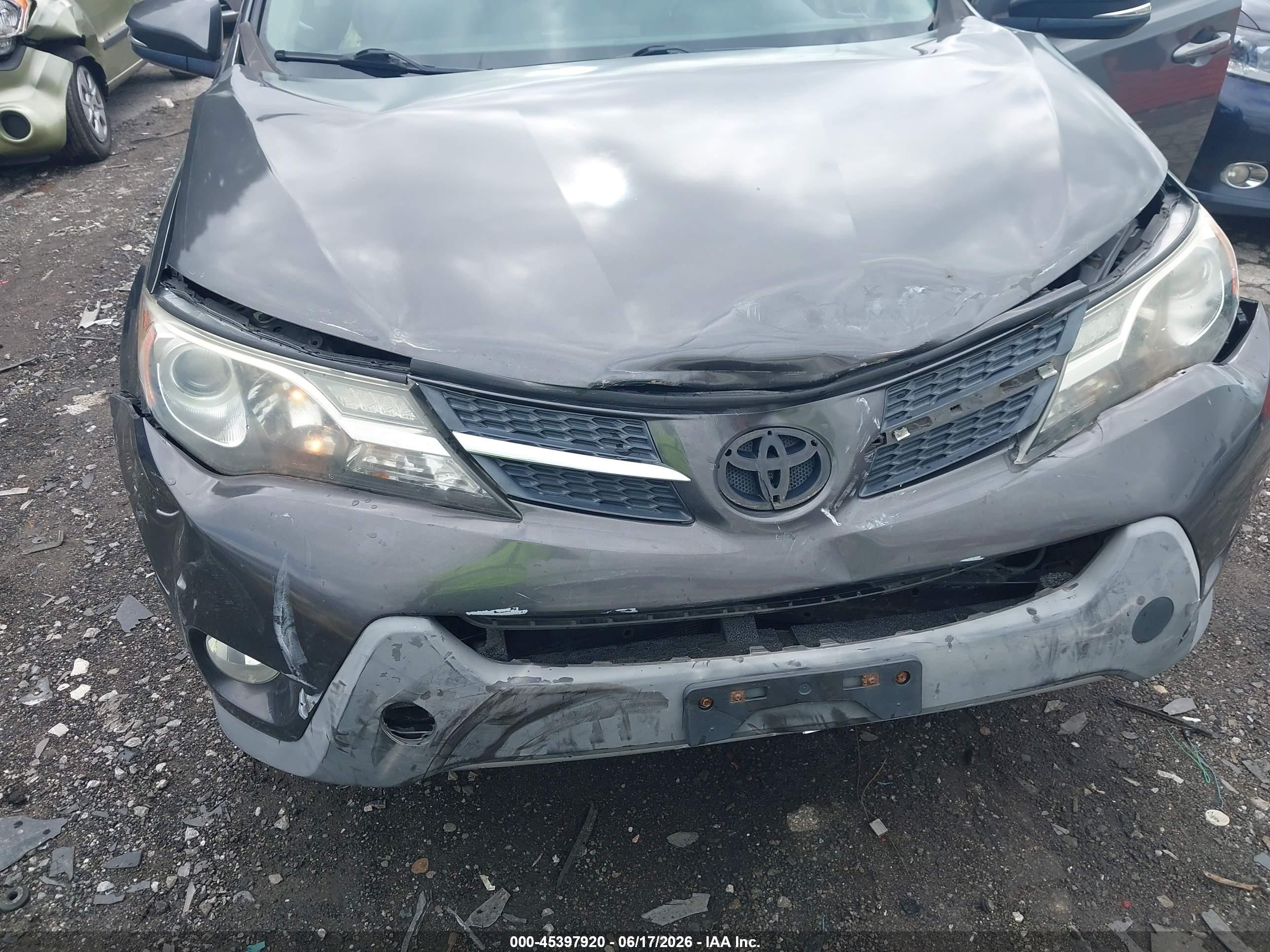 2015 Toyota Rav4 Limited Gray vin: 2T3DFREV0FW285702