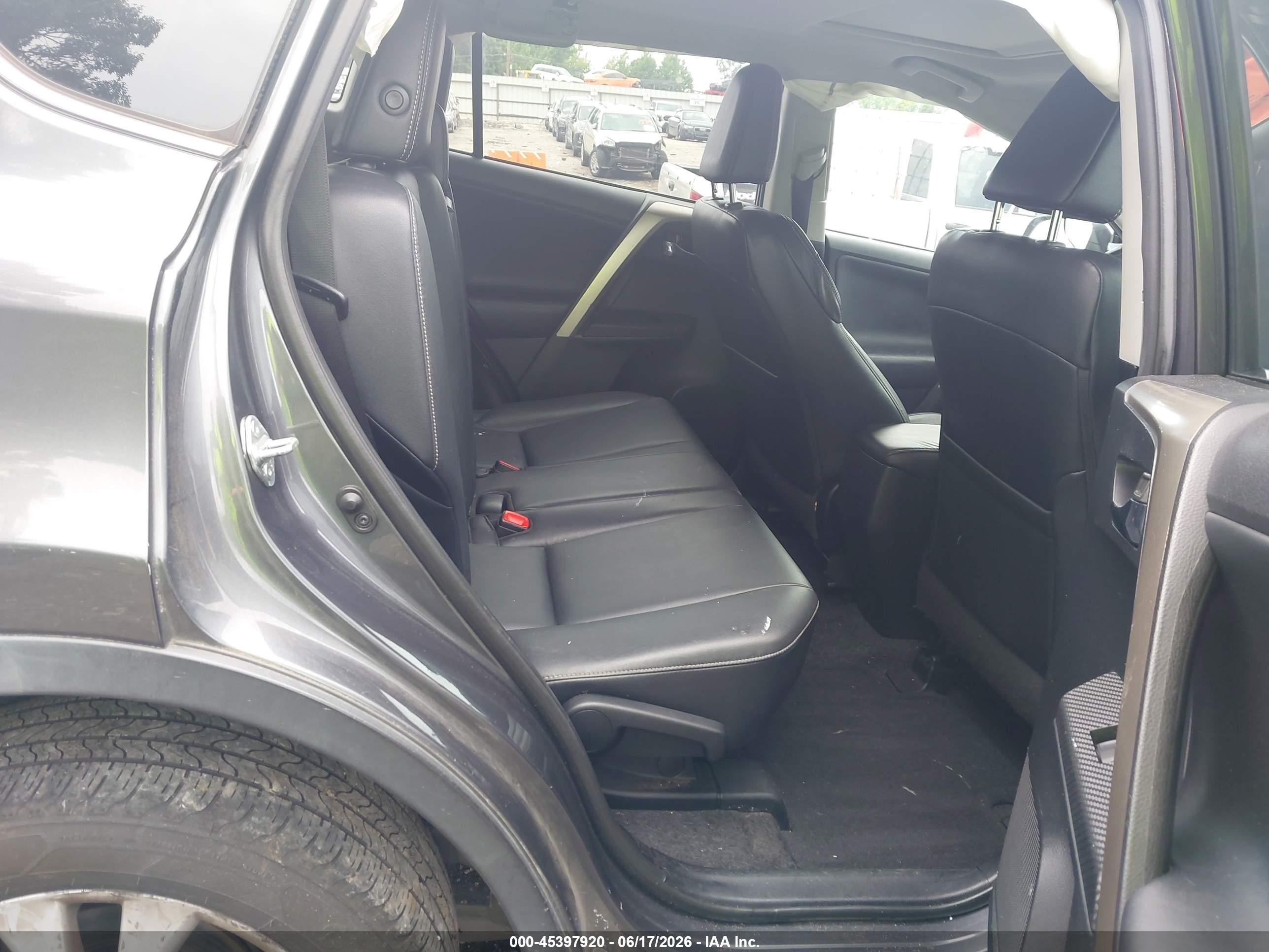 2015 Toyota Rav4 Limited Gray vin: 2T3DFREV0FW285702