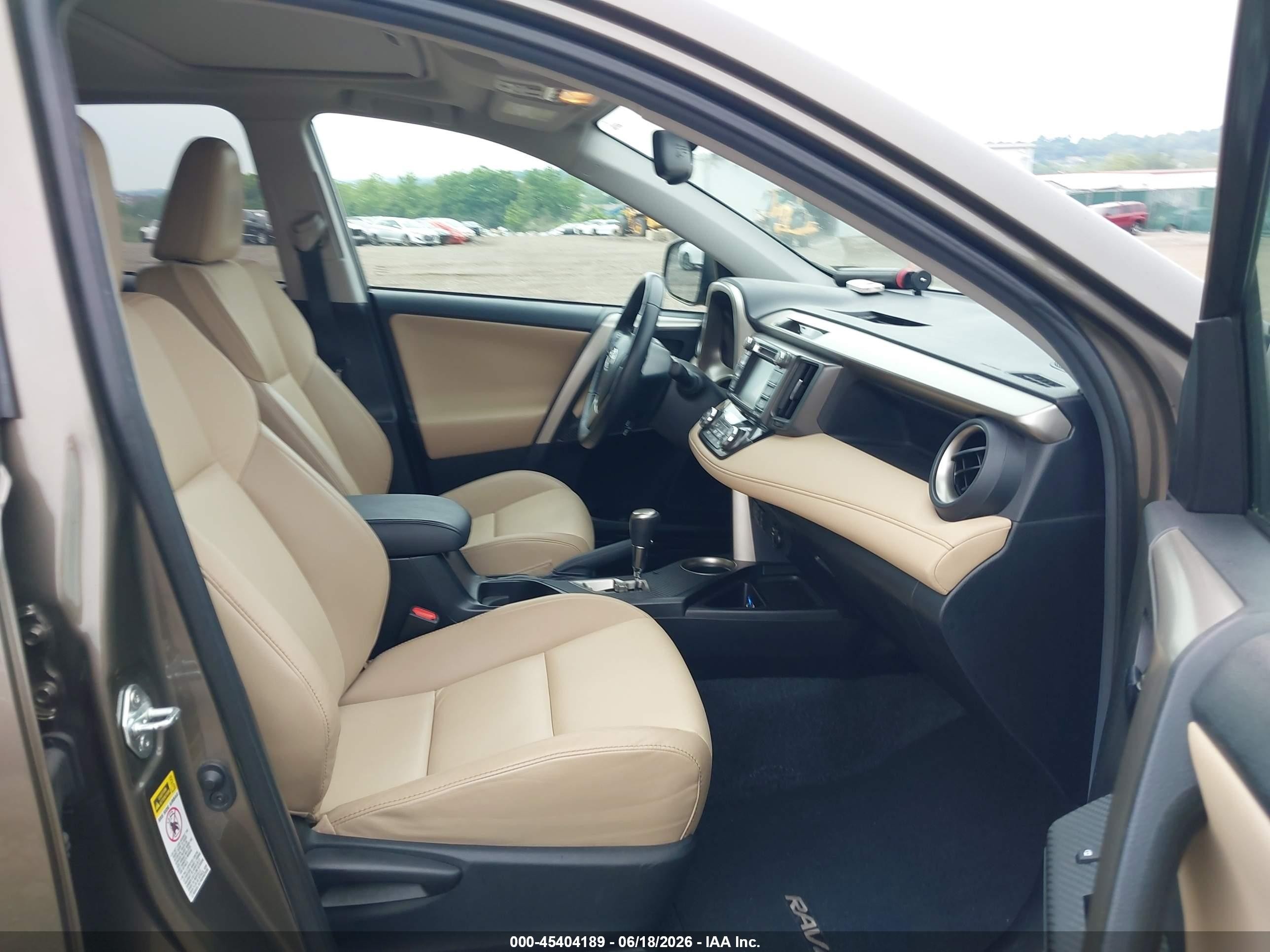 2015 Toyota Rav4 Limited Brown vin: 2T3DFREV0FW303826