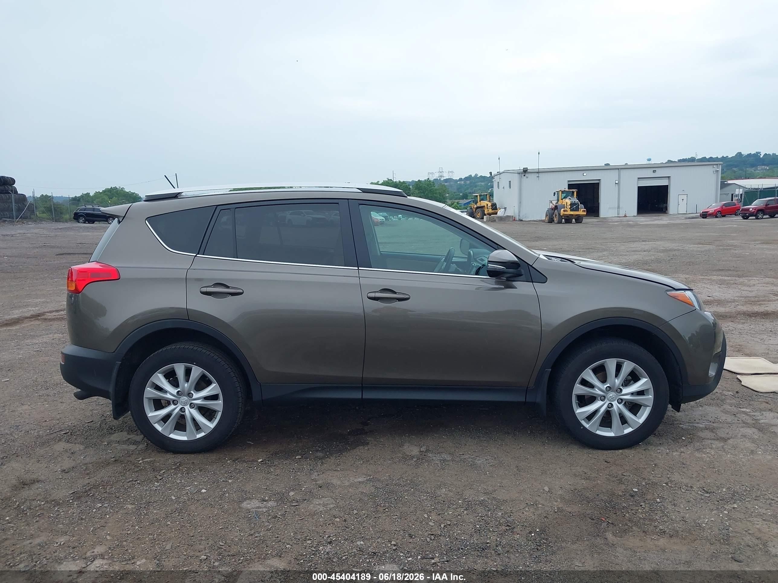 2015 Toyota Rav4 Limited Brown vin: 2T3DFREV0FW303826