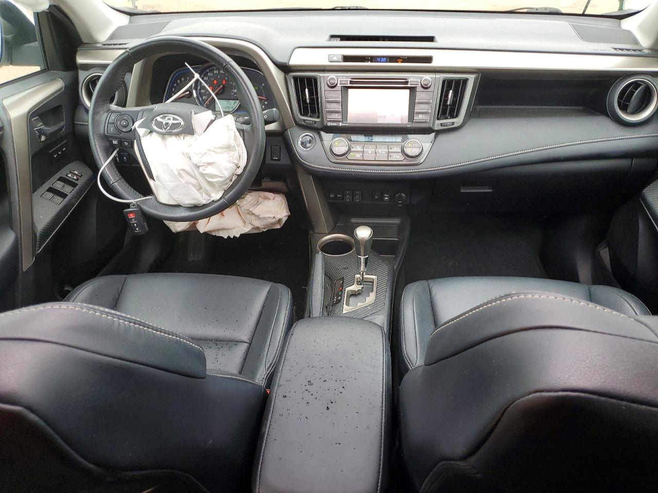 2015 Toyota Rav4 Limited White vin: 2T3DFREV0FW336034