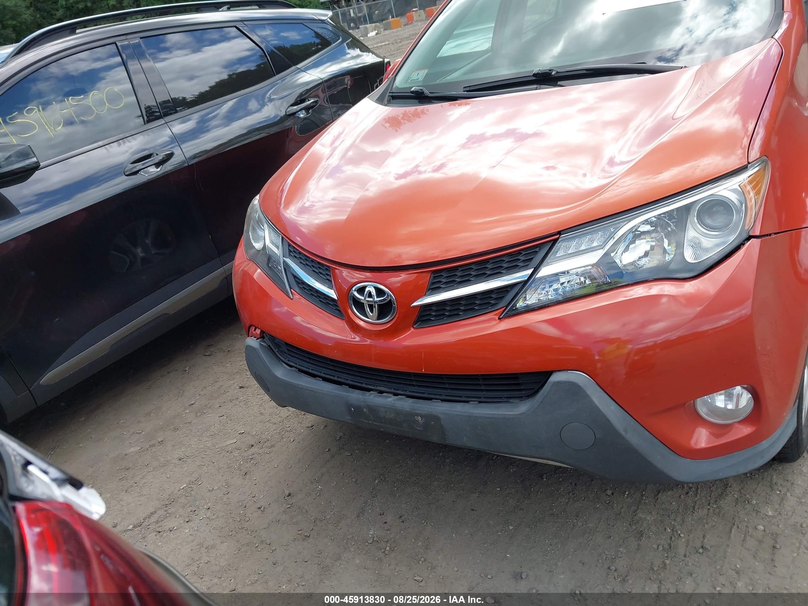 2015 Toyota Rav4 Limited Orange vin: 2T3DFREV0FW349351