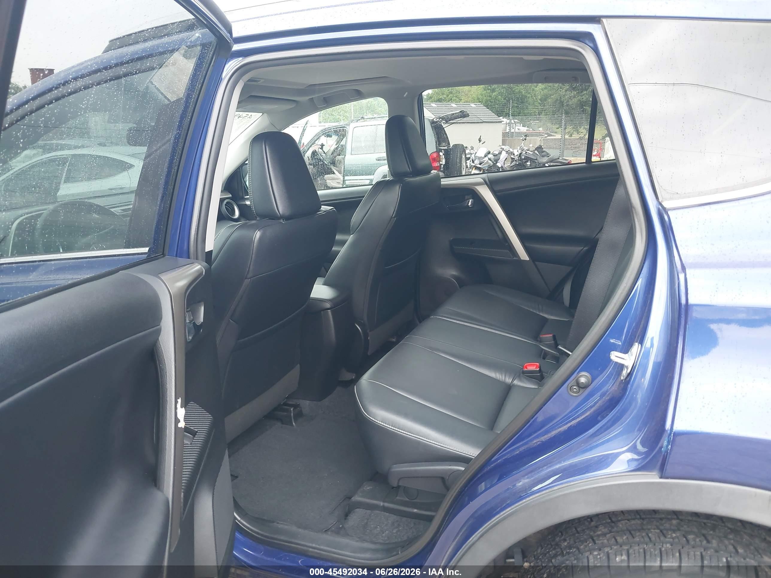 2015 Toyota Rav4 Limited Blue vin: 2T3DFREV0FW356784