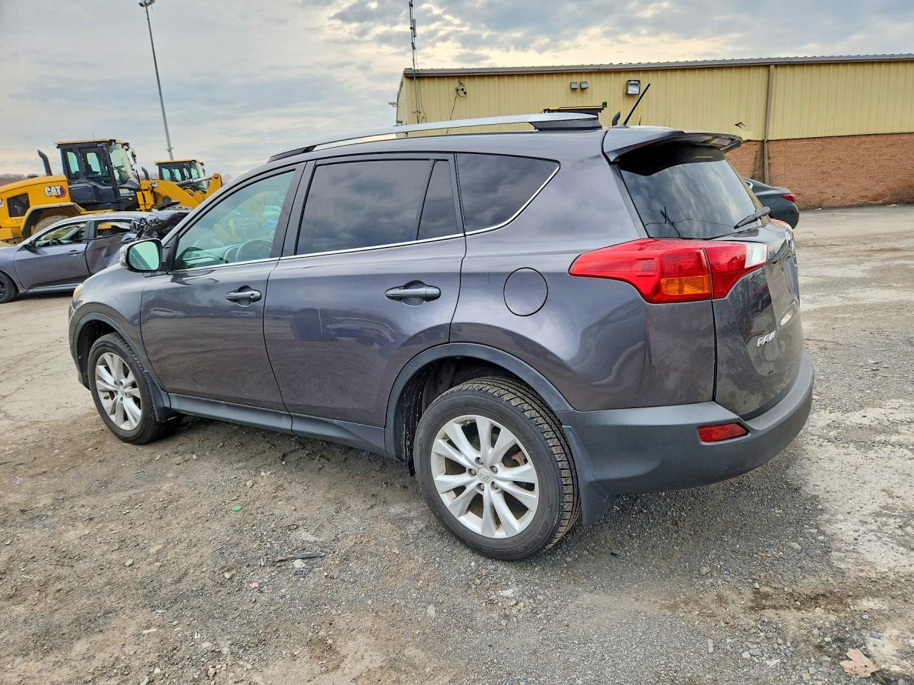 2015 Toyota Rav4 Limited Серый vin: 2T3DFREV0FW408477