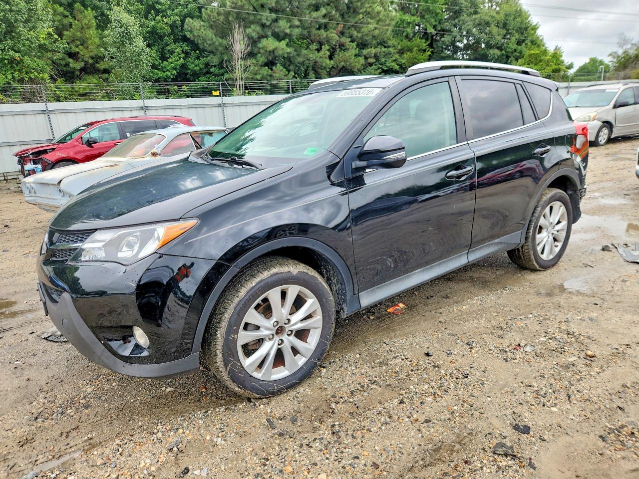 2013 Toyota Rav4 Limited Black vin: 2T3DFREV1DW001099