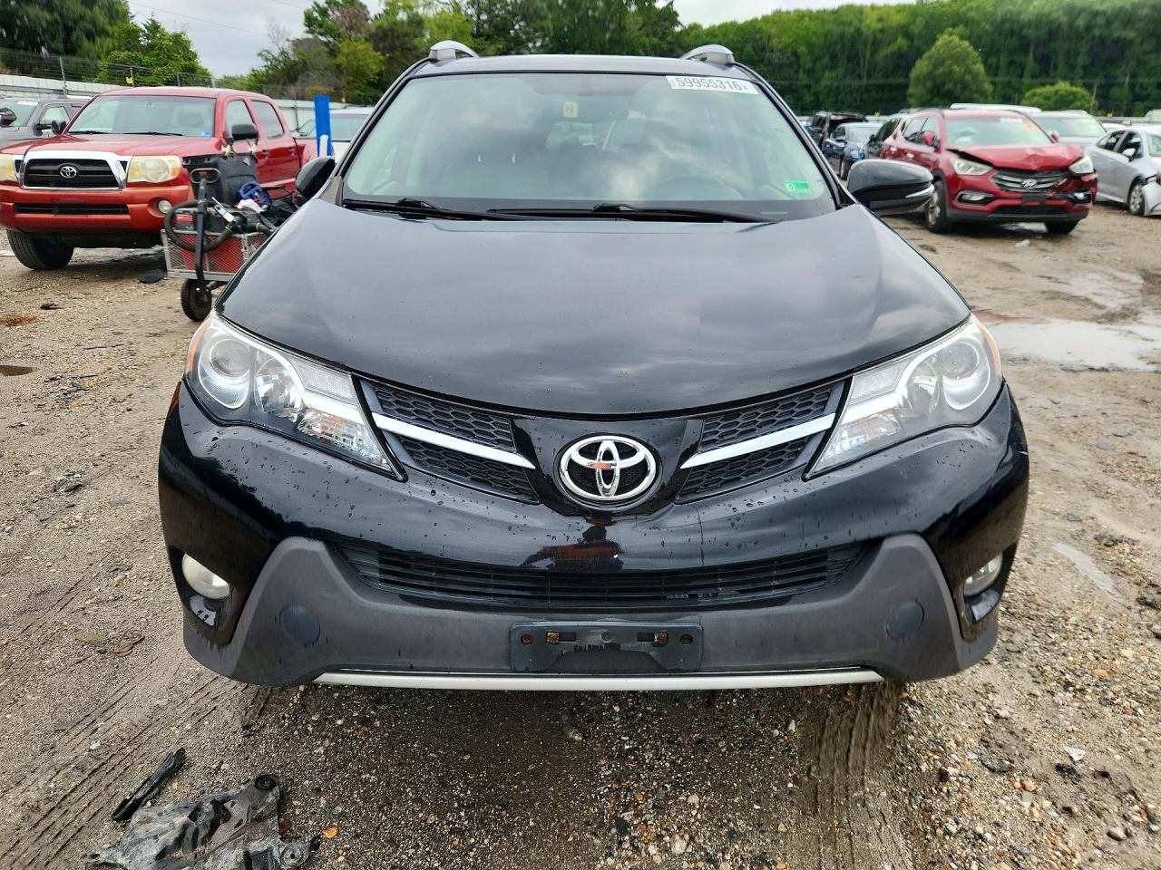 2013 Toyota Rav4 Limited Black vin: 2T3DFREV1DW001099