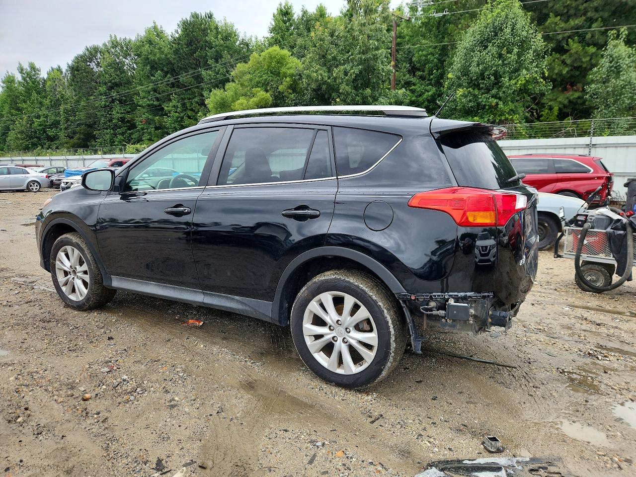 2013 Toyota Rav4 Limited Black vin: 2T3DFREV1DW001099