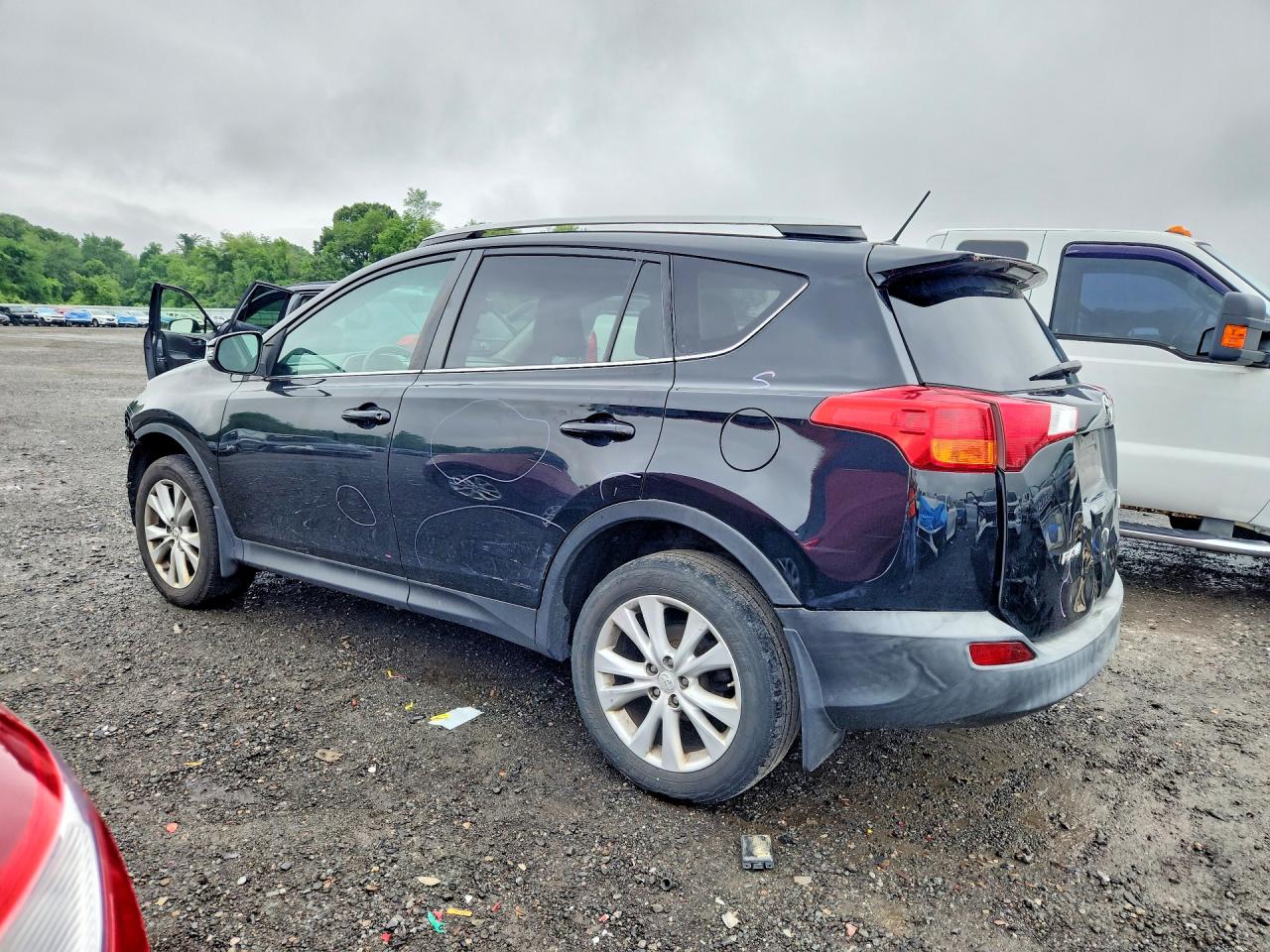 2013 Toyota Rav4 Limited Черный vin: 2T3DFREV1DW025077