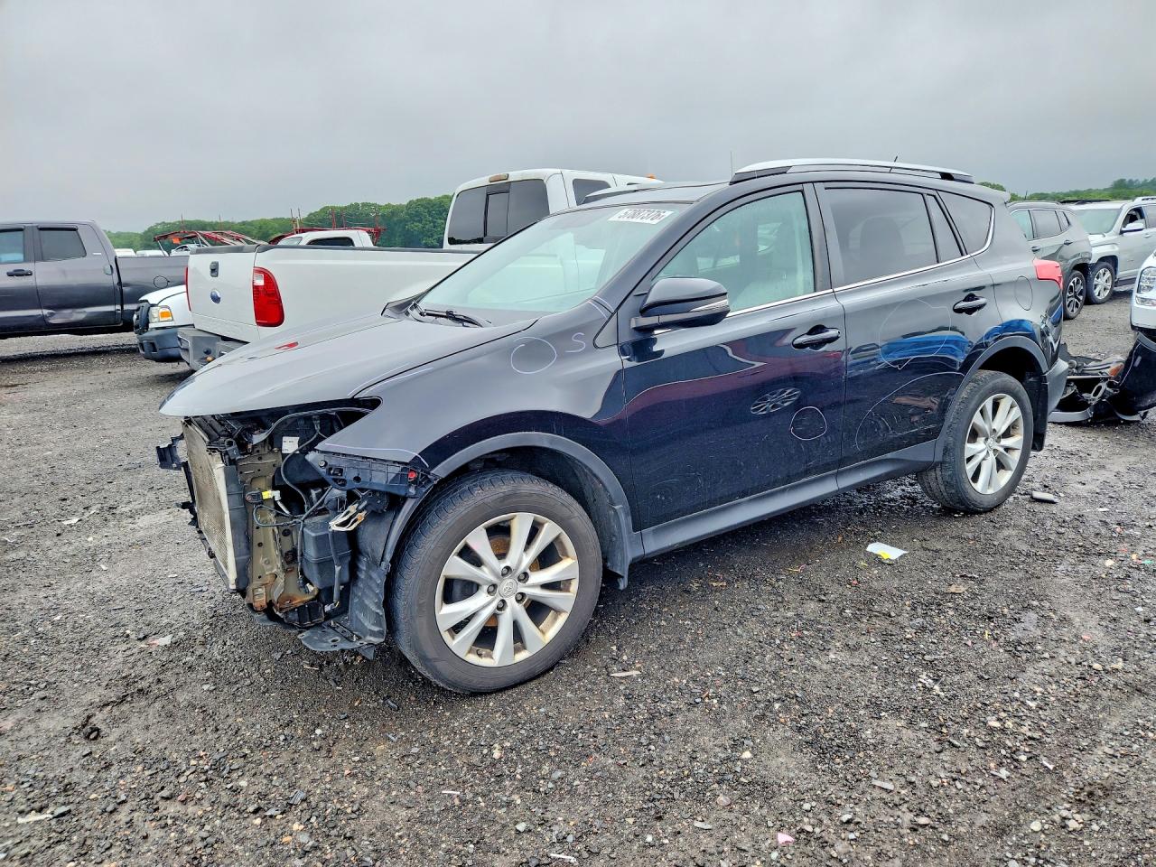 2013 Toyota Rav4 Limited Черный vin: 2T3DFREV1DW025077