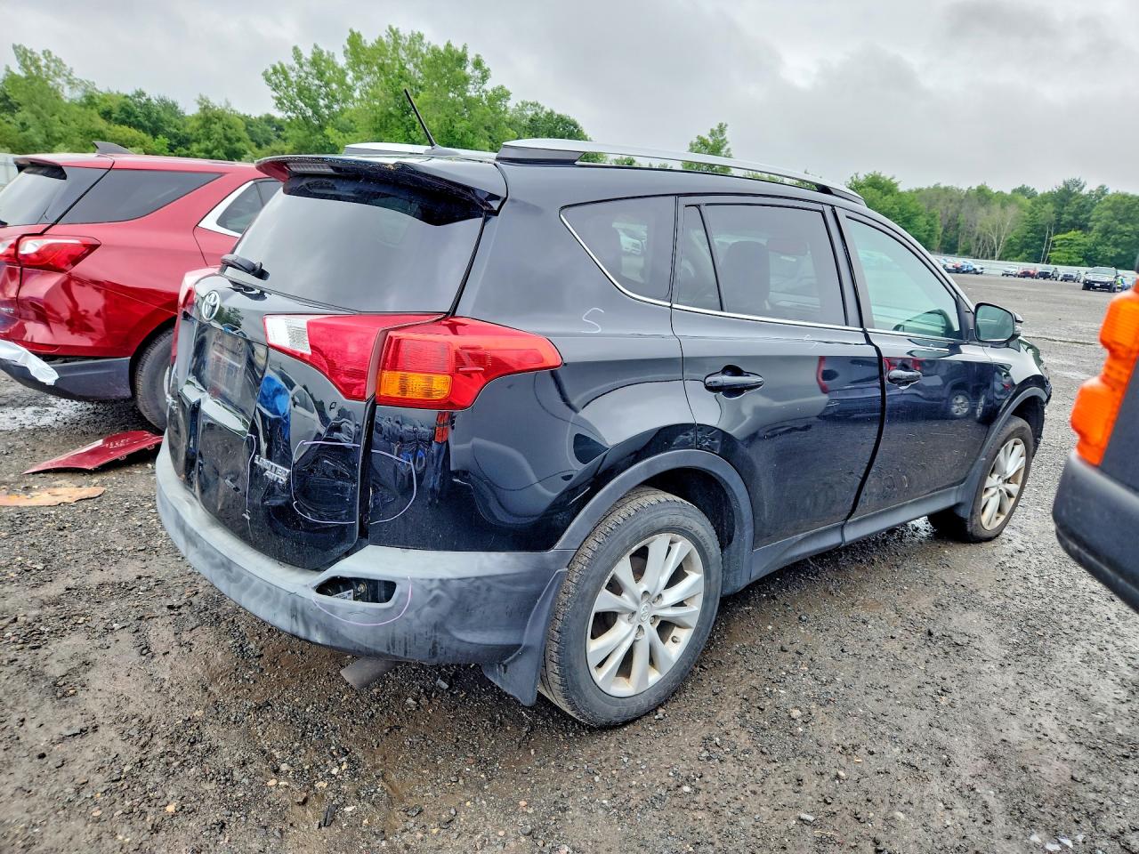 2013 Toyota Rav4 Limited Черный vin: 2T3DFREV1DW025077