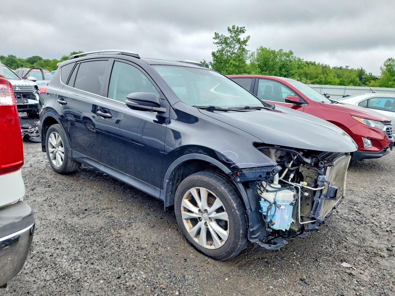 2013 Toyota Rav4 Limited Черный vin: 2T3DFREV1DW025077