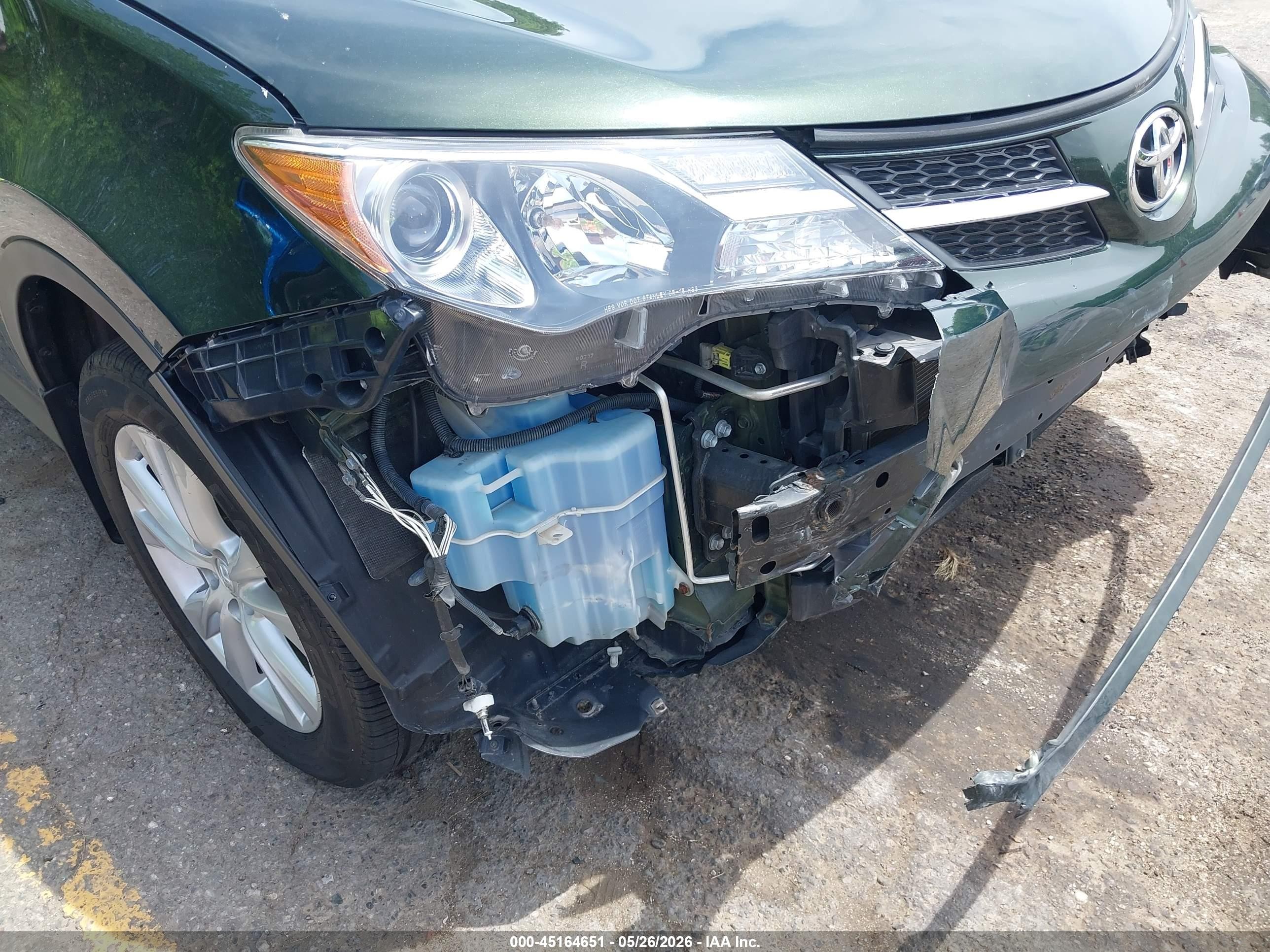 2013 Toyota Rav4 Limited Green vin: 2T3DFREV1DW057057