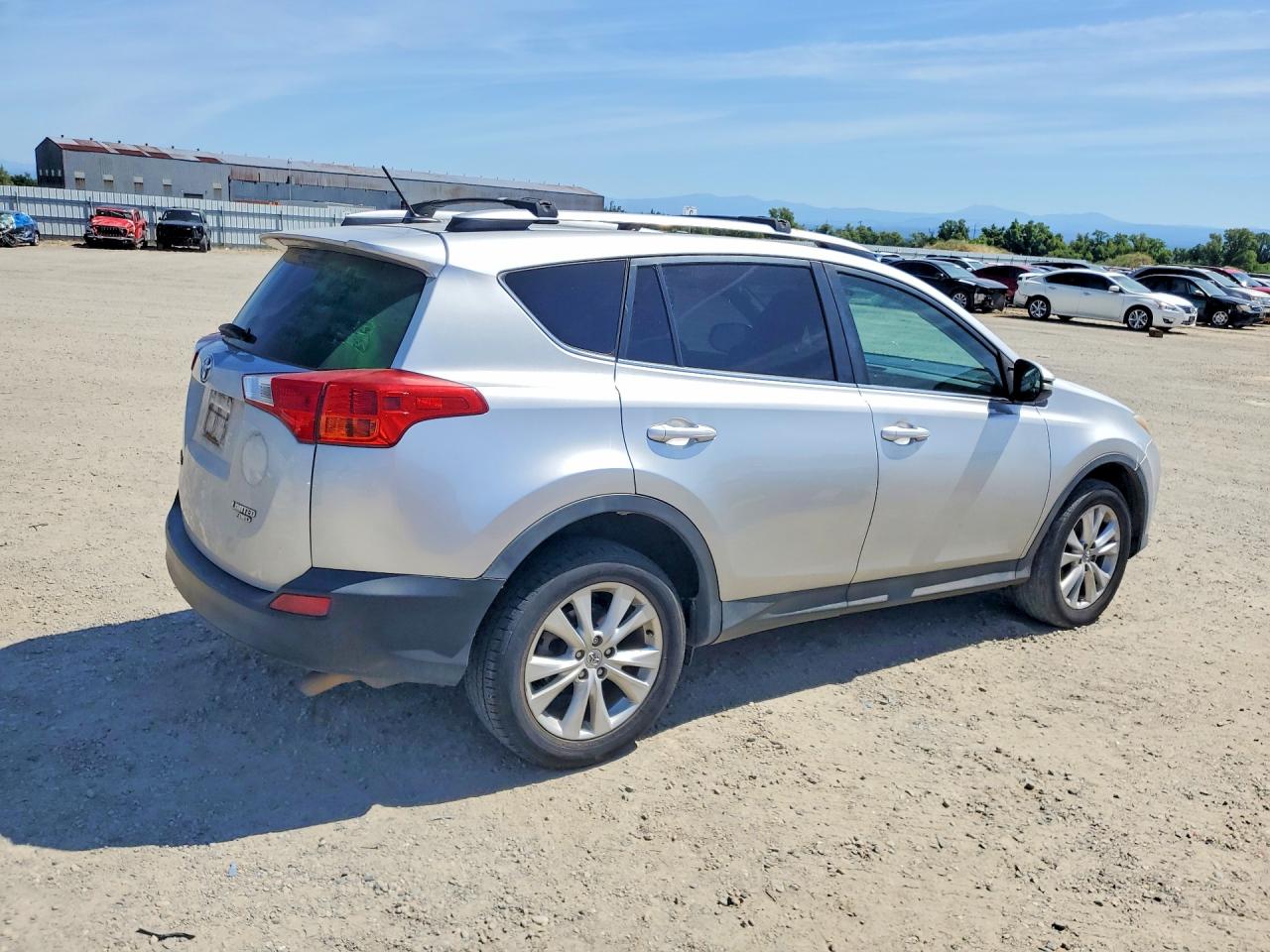 2013 Toyota Rav4 Limited White vin: 2T3DFREV1DW057706
