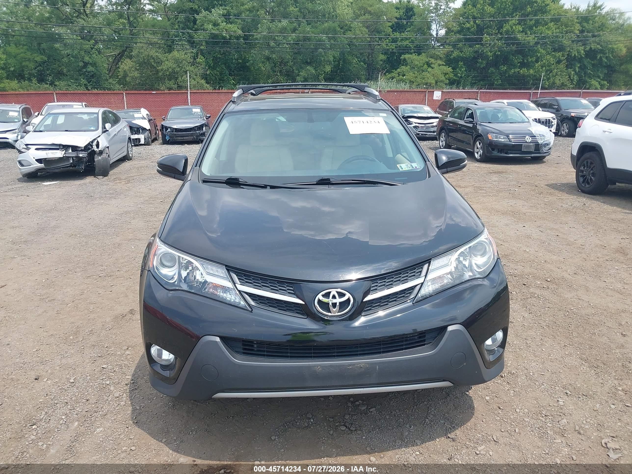 2013 Toyota Rav4 Limited Black vin: 2T3DFREV1DW059939
