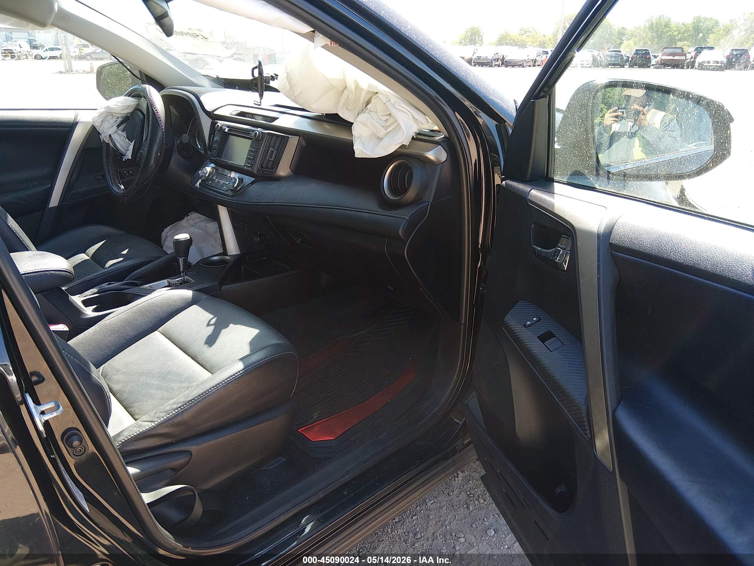2013 Toyota Rav4 Limited Black vin: 2T3DFREV1DW083142