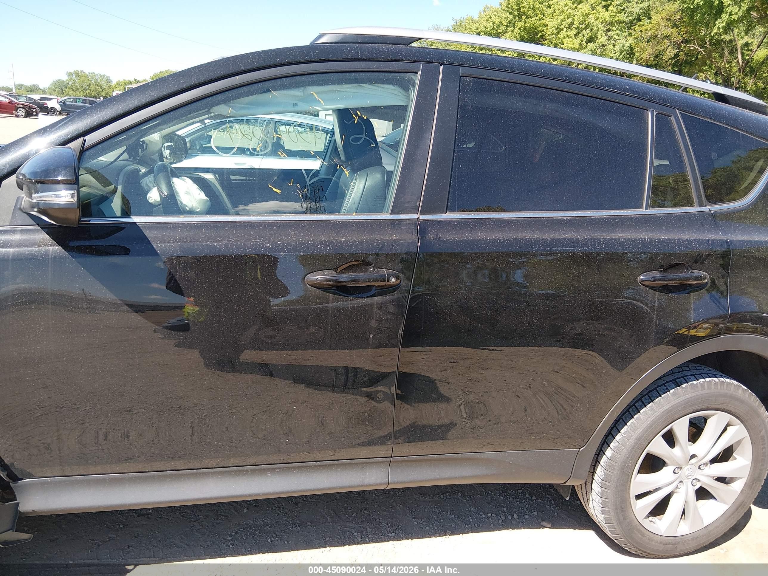 2013 Toyota Rav4 Limited Black vin: 2T3DFREV1DW083142