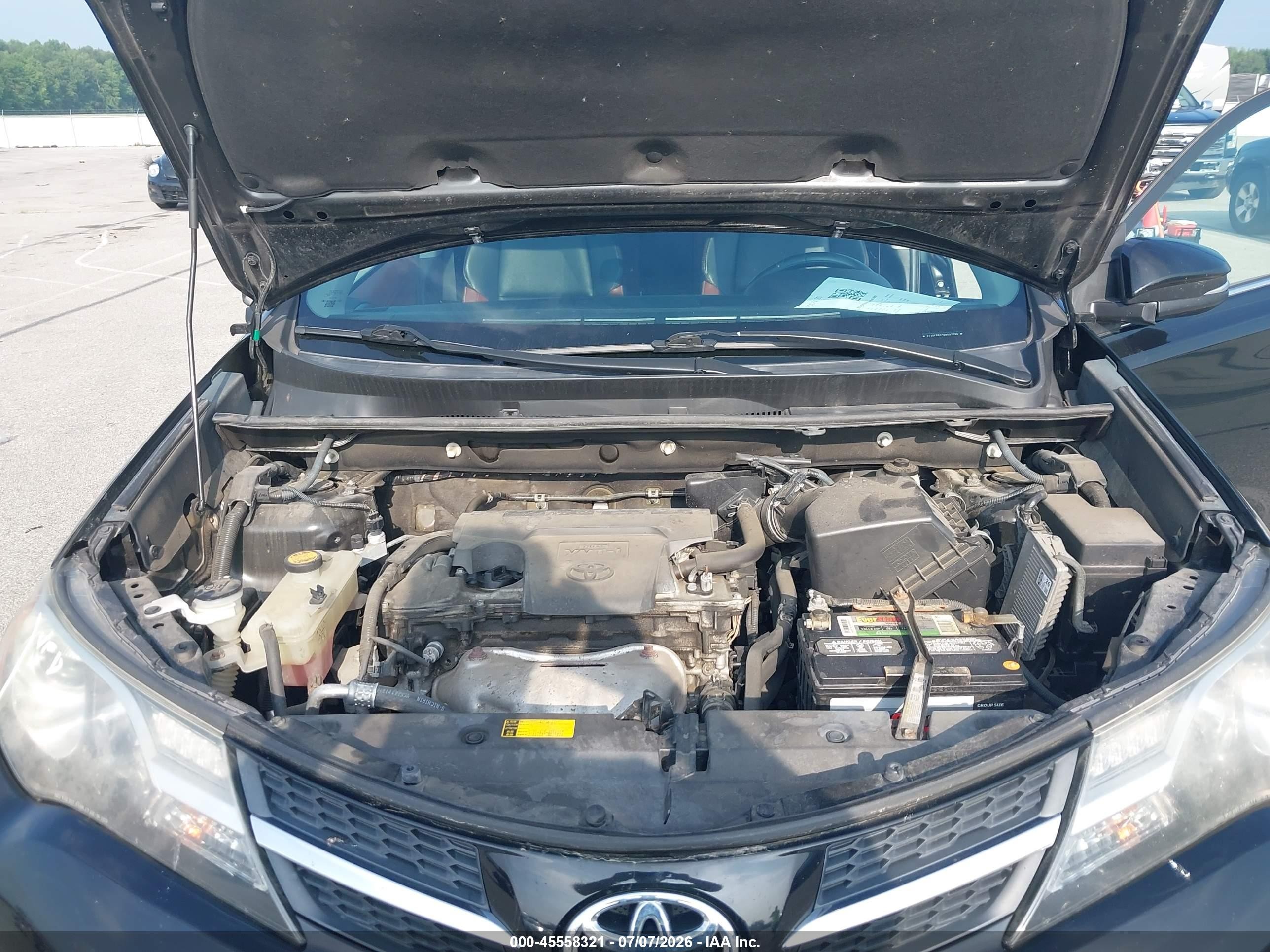 2013 Toyota Rav4 Limited Black vin: 2T3DFREV1DW092780