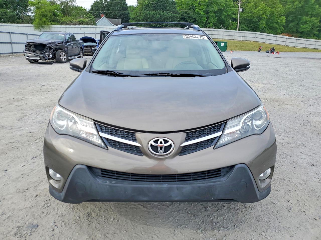 2013 Toyota Rav4 Limited Brown vin: 2T3DFREV1DW094450