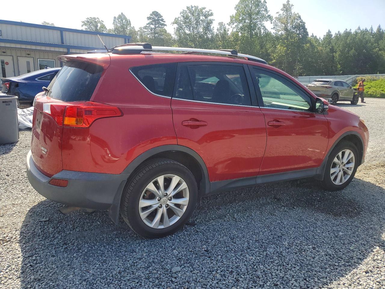 2013 Toyota Rav4 Limited Orange vin: 2T3DFREV1DW102823