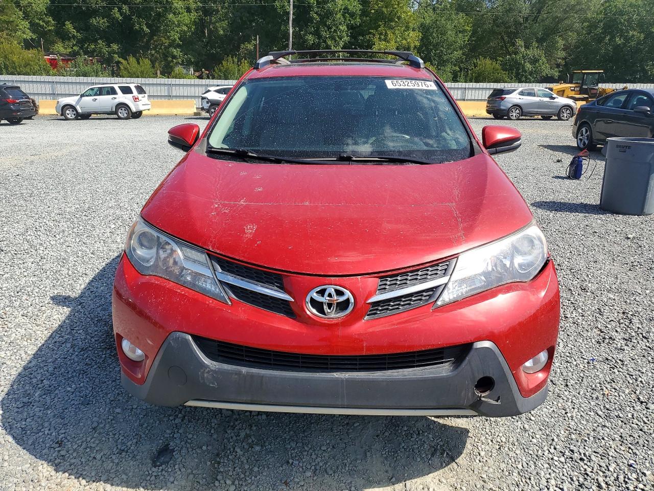 2013 Toyota Rav4 Limited Orange vin: 2T3DFREV1DW102823