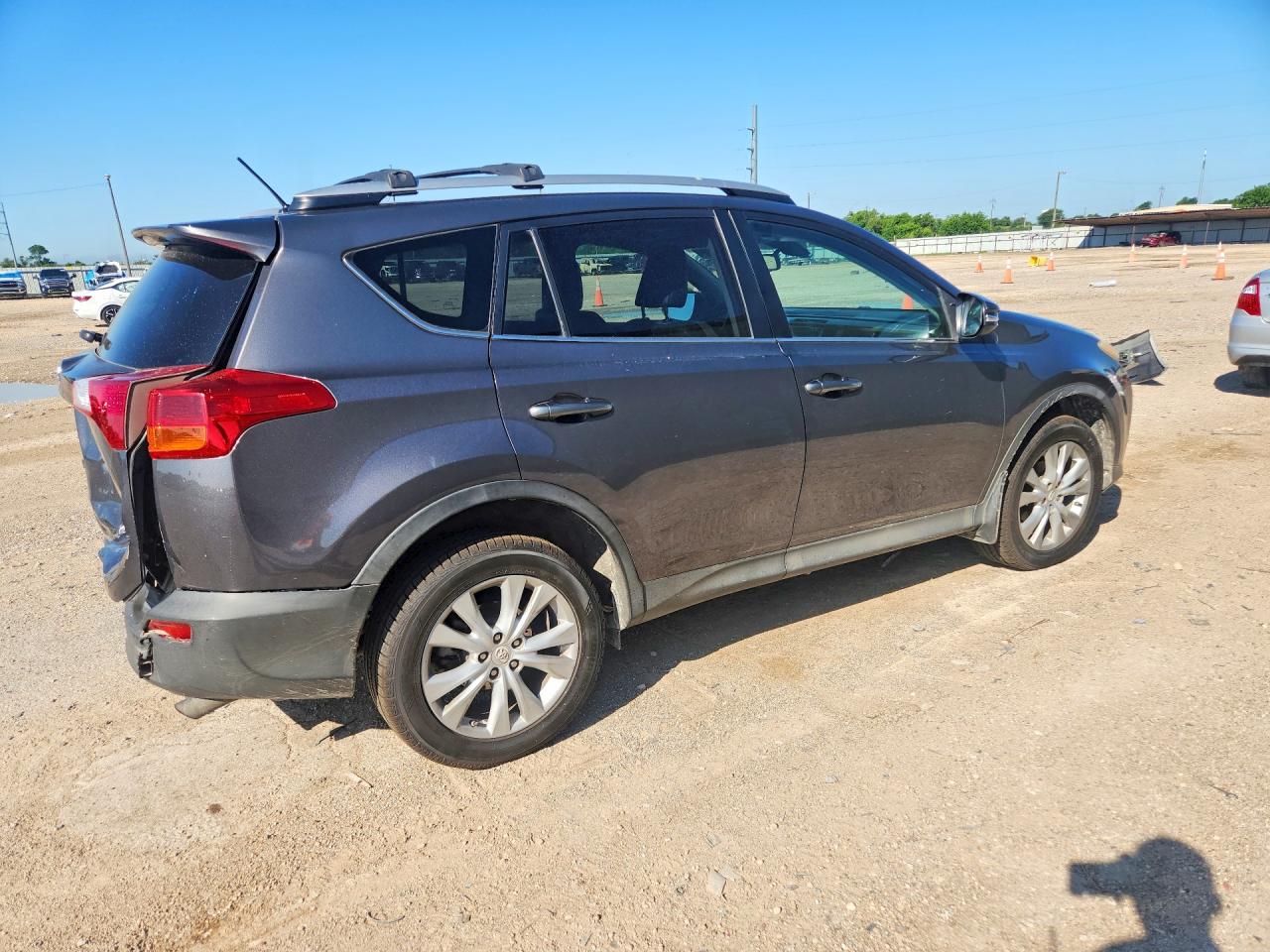 2014 Toyota Rav4 Limited Black vin: 2T3DFREV1EW153059