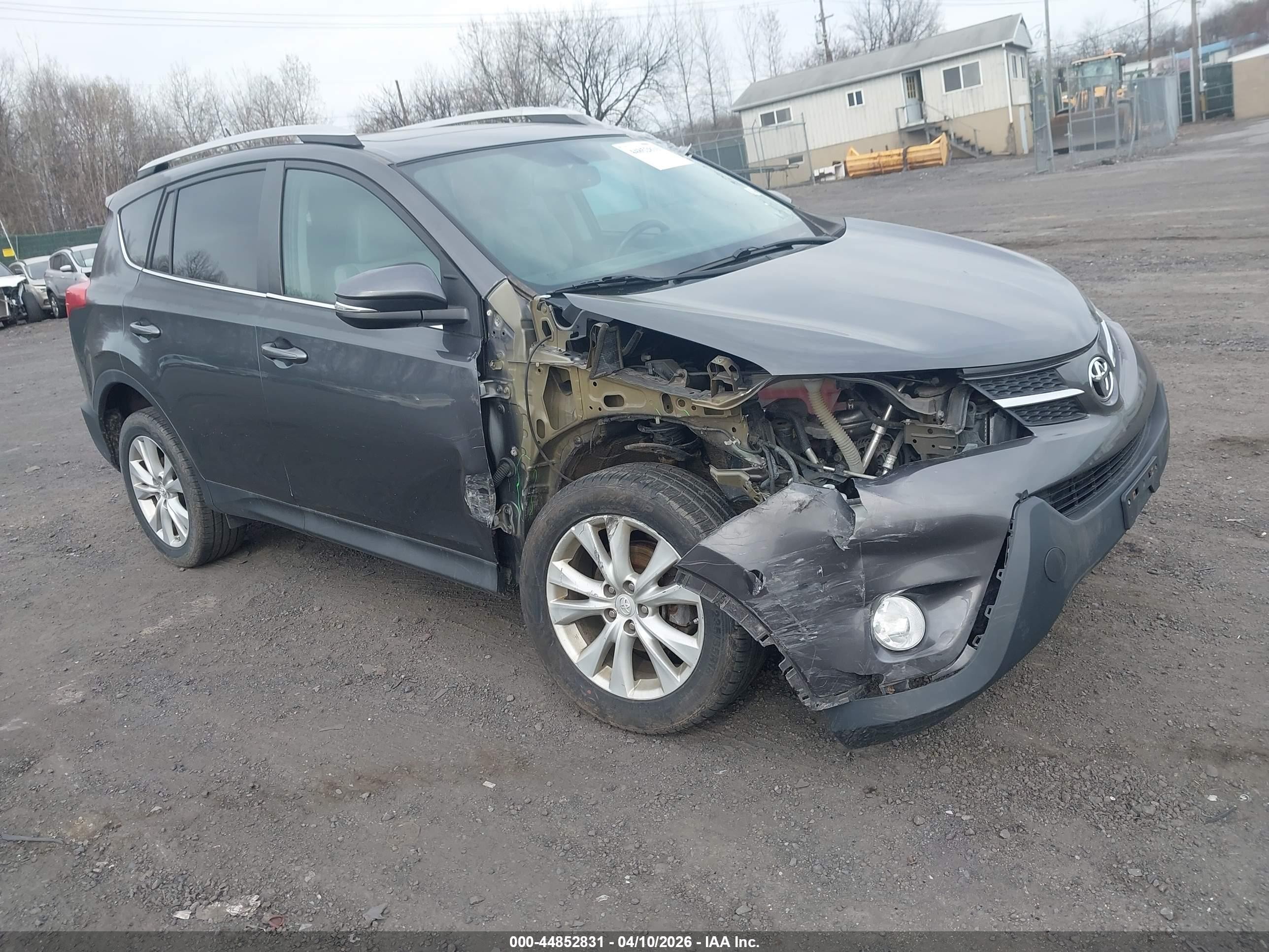 2014 Toyota Rav4 Limited Gray vin: 2T3DFREV1EW178902