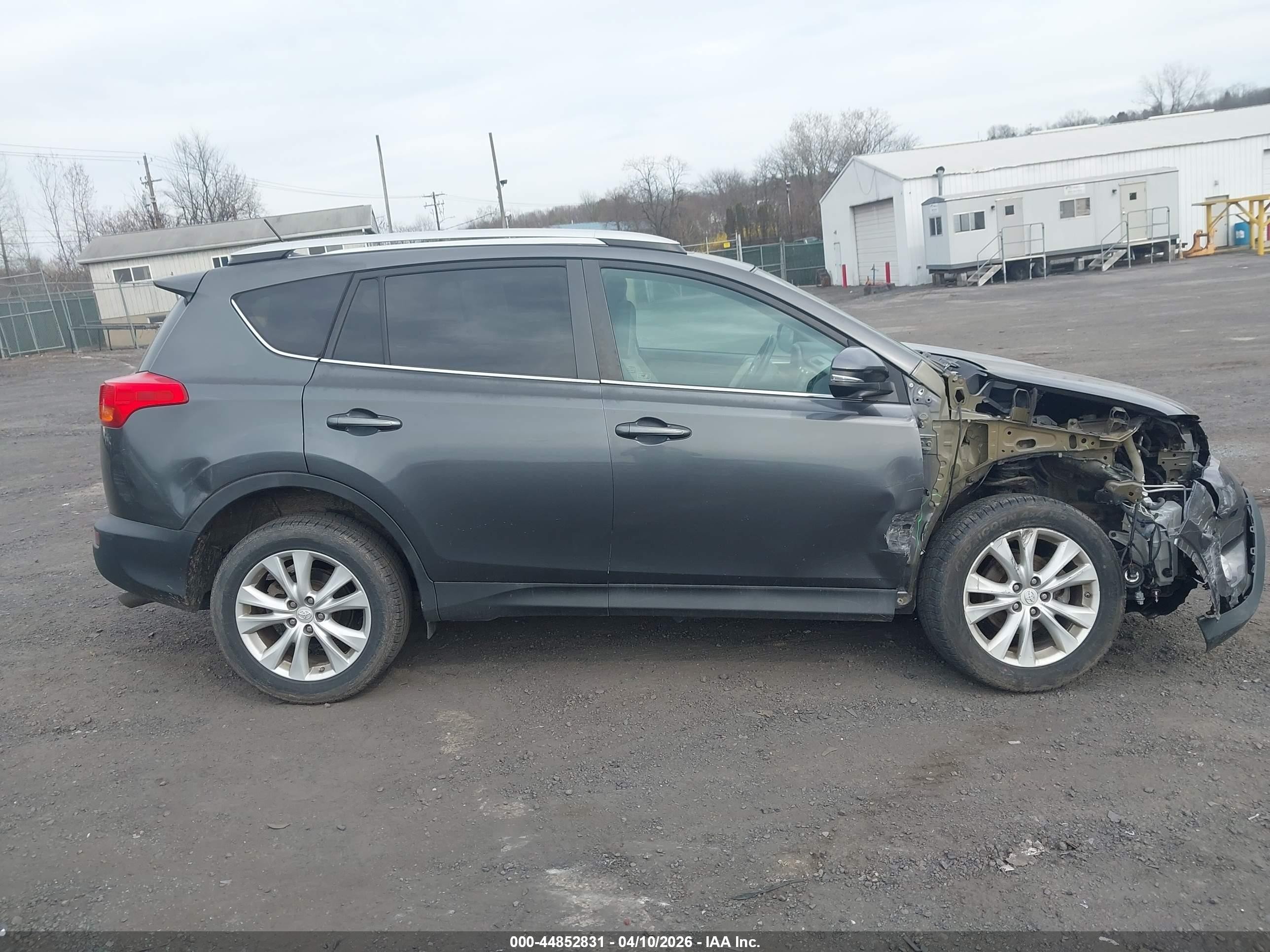 2014 Toyota Rav4 Limited Gray vin: 2T3DFREV1EW178902