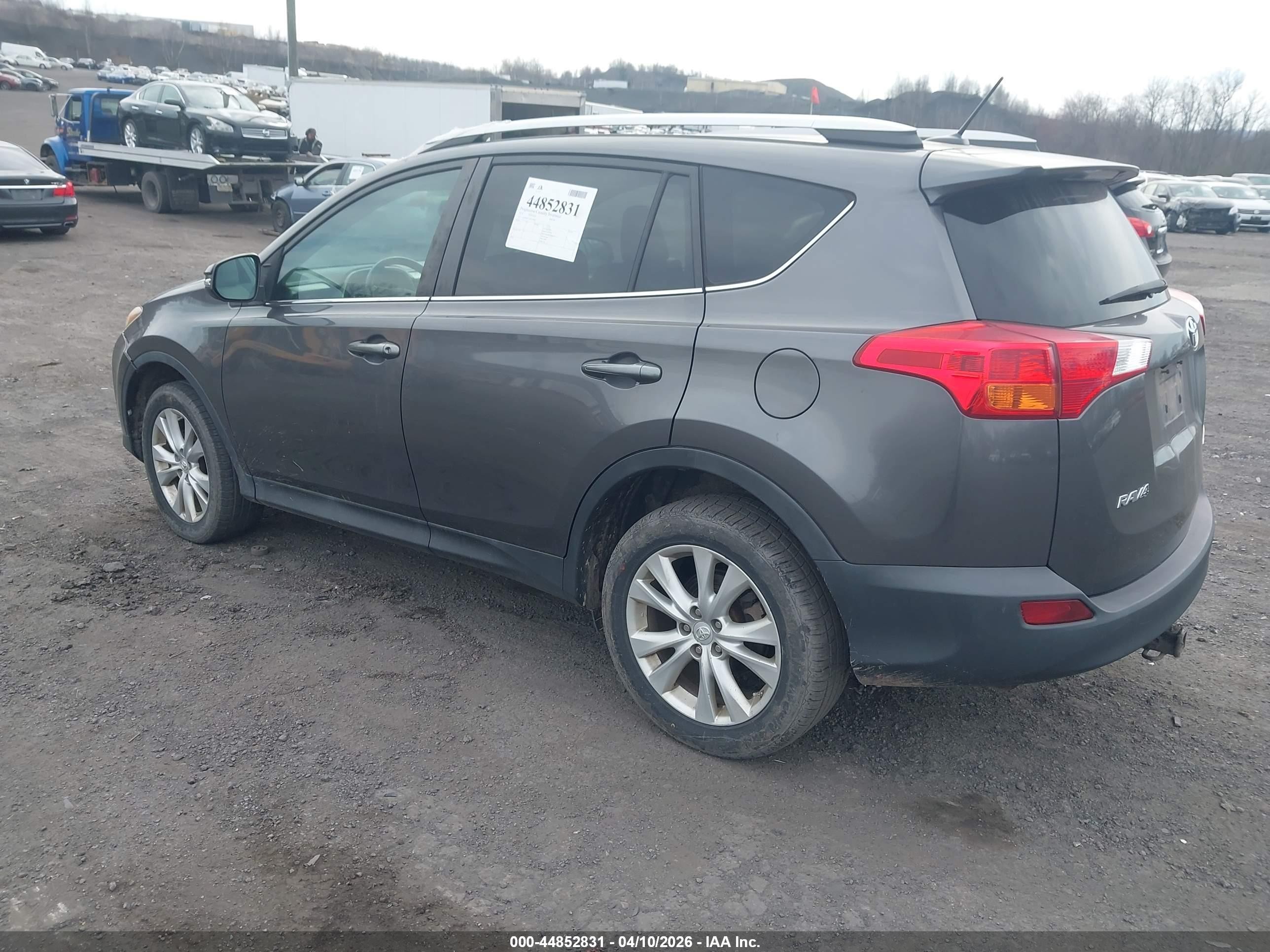 2014 Toyota Rav4 Limited Gray vin: 2T3DFREV1EW178902