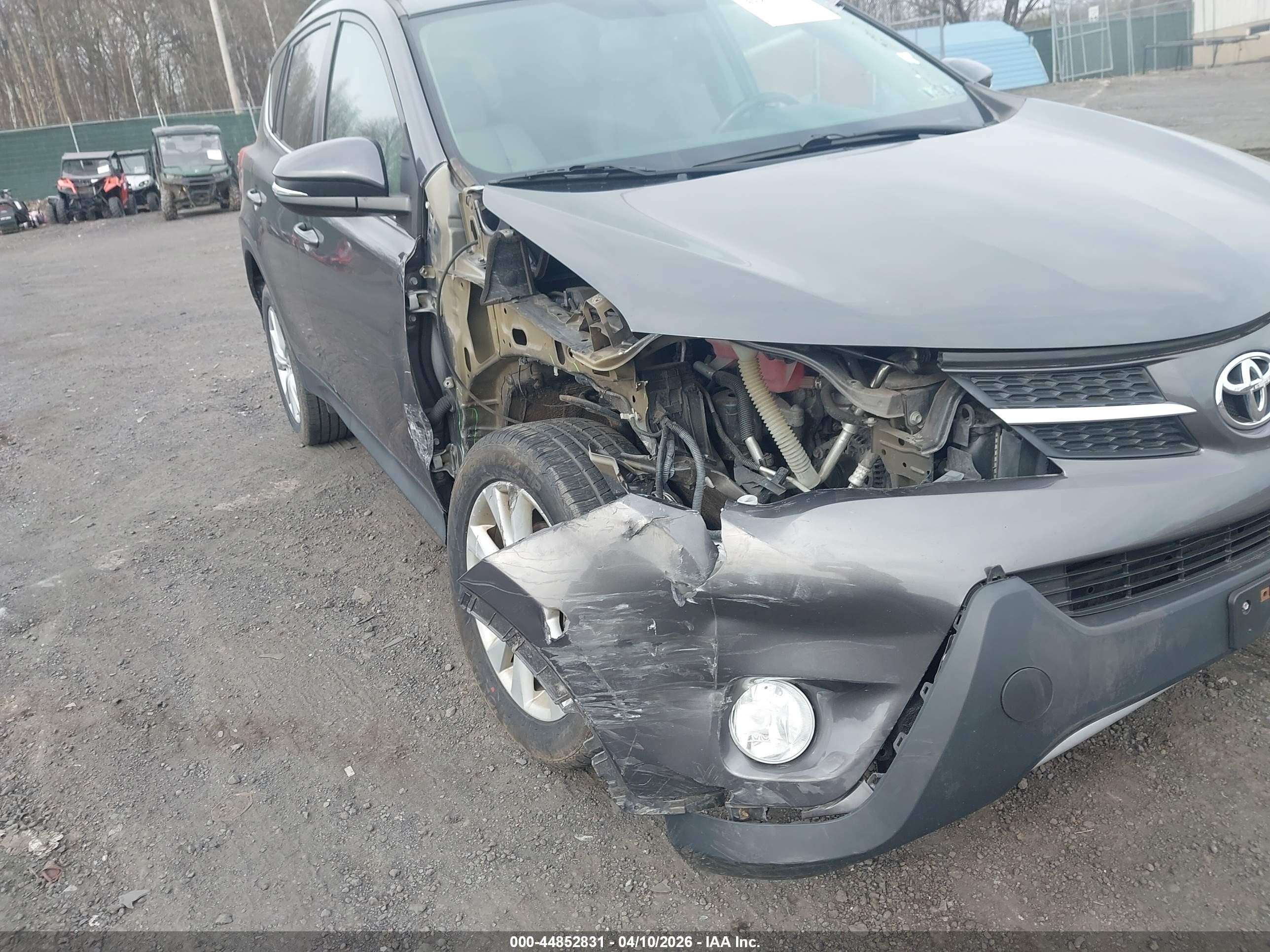 2014 Toyota Rav4 Limited Gray vin: 2T3DFREV1EW178902