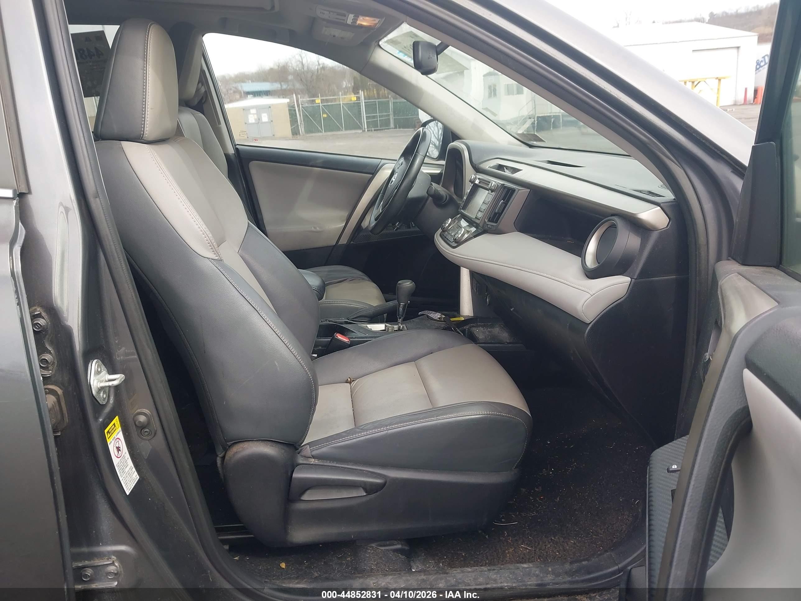 2014 Toyota Rav4 Limited Gray vin: 2T3DFREV1EW178902
